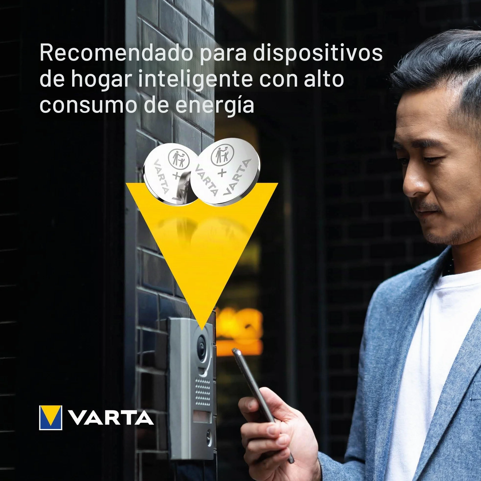 VARTA Pilas de Botón CR2032 Litio 3V Paquete de 5