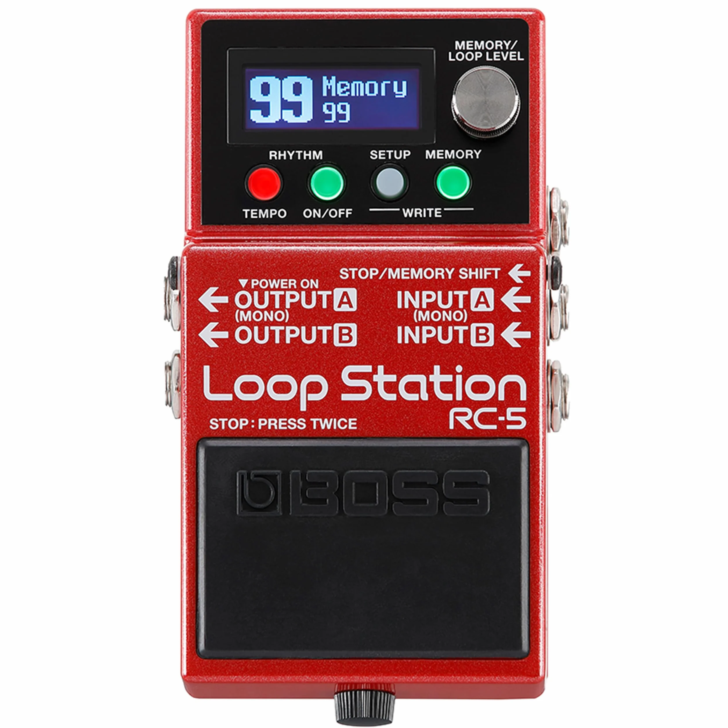 Boss RC-5 Loop Station - Pedal compacto para grabadora de frases