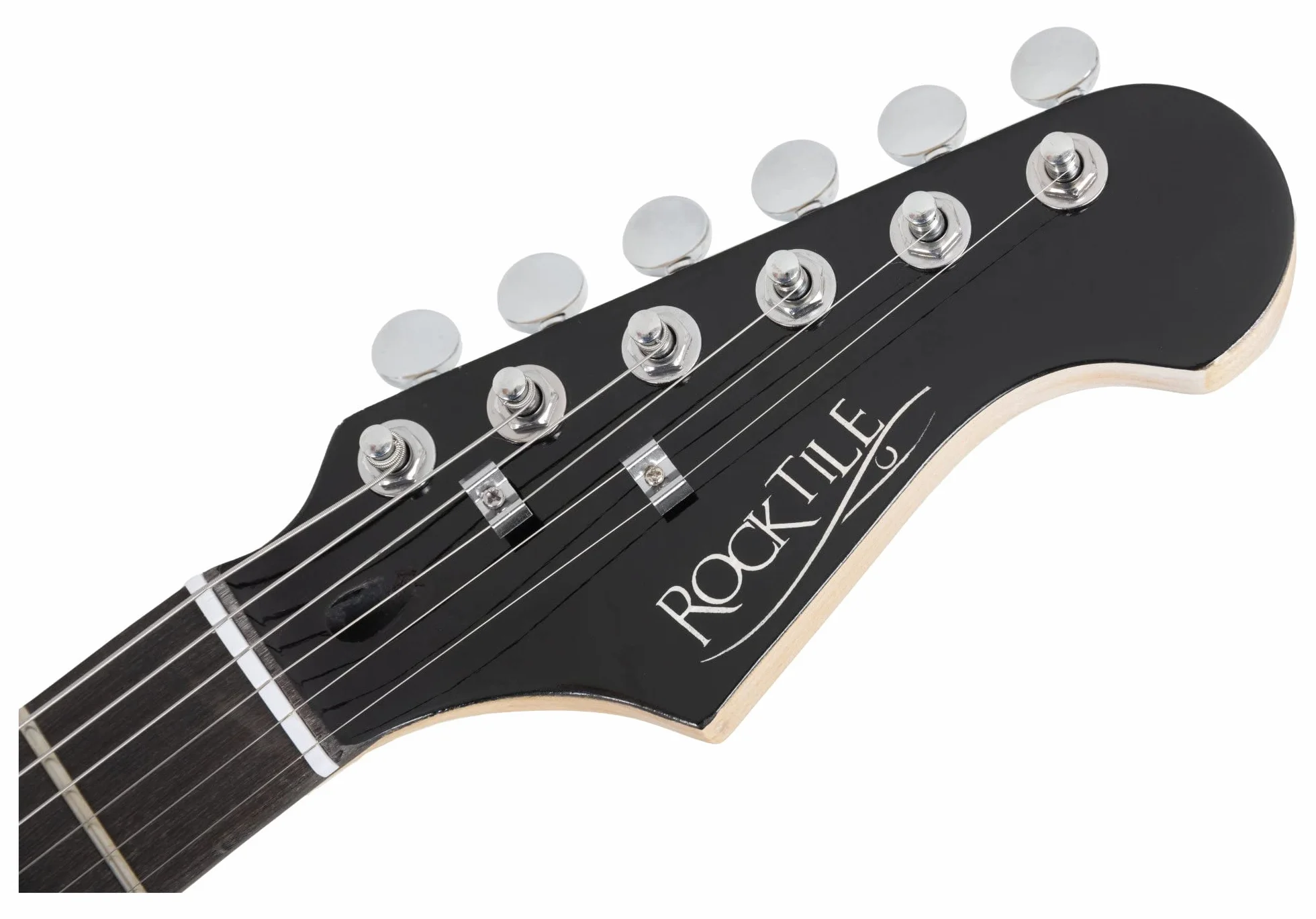 Rocktile Pro ST60-SKULL Guitarra Eléctrica Diseño Skull (1 Humbucker, 2 Single Coils, 22 trastes, Diapasón de palisandro, Cuerpo de tilo, Mástil de arce)