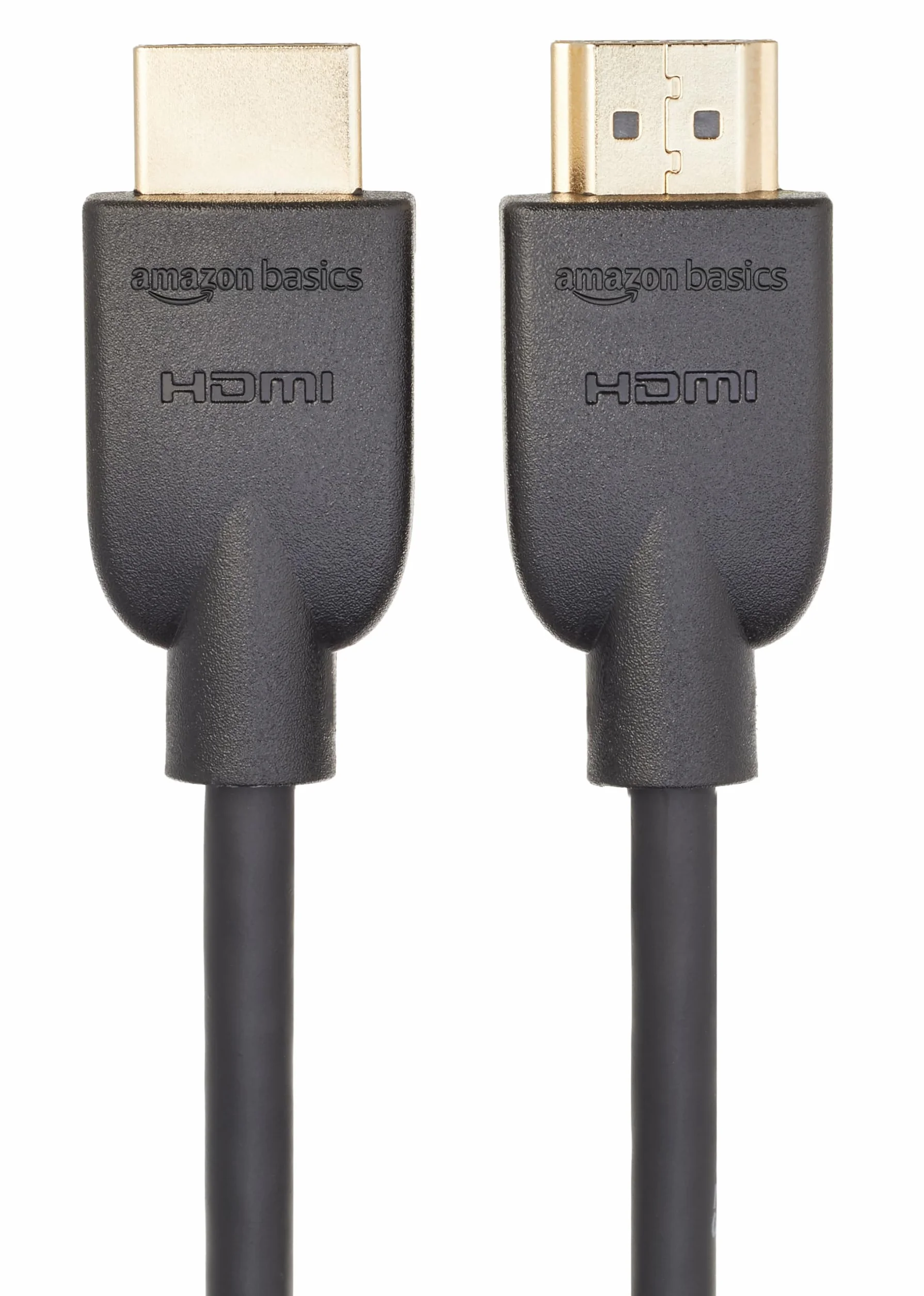 Amazon Basics Cable HDMI 4K 1.8m Alta Velocidad 18 Gbps con Ethernet 4K@60Hz 2160p Negro