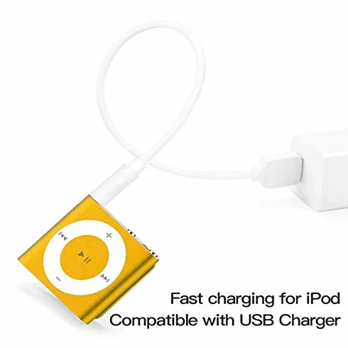 Osmond Adecuado para SHUFFle Cable de Datos USB Mp3 Soporte 3, 4, 5, 6 7 º Generación Del Cargador, 377015