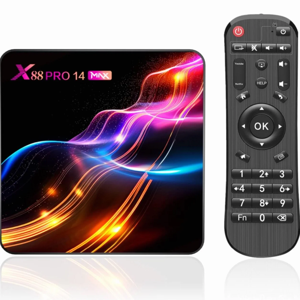 Android TV Box 4GB RAM 32GB ROM RK3528 Quad-Core 64bit Cortex-A53 4K 2.4G/5G Dual-Band WiFi Ethernet USB 3.0/2.0 Smart Box