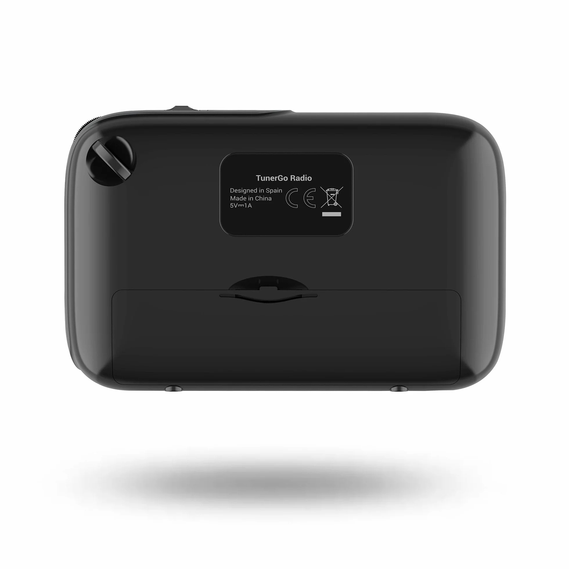 Energy Sistem TunerGo Radio - Radio portatil FM con Bluetooth, batería Recargable, Salida minijack, Antena optimizada y Altavoz de 5W