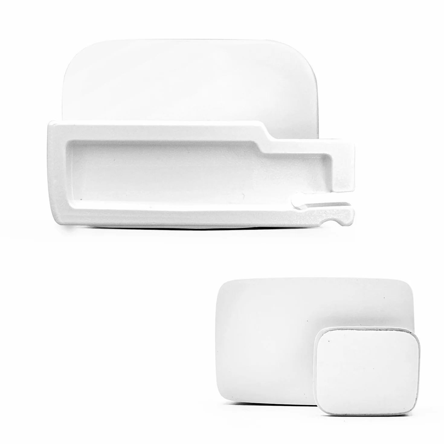 Soporte para Peaje de Autopista Compatible con Via-T, Fulli Kapsch TRP-4010, 1 Pieza, Blanco