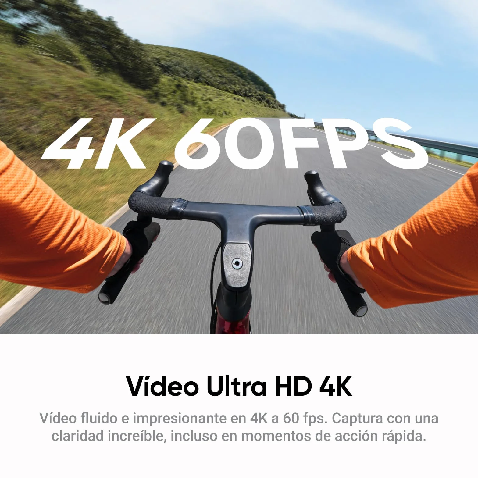 Insta360 GO Ultra Negro- Pequeña cámara vlog 4K, Manos Libres, cámara POV, Sensor de 1/1,28", Peso de 53 g, 156° FOV, batería 200 min, cámara de acción magnética y portátil para Deportes