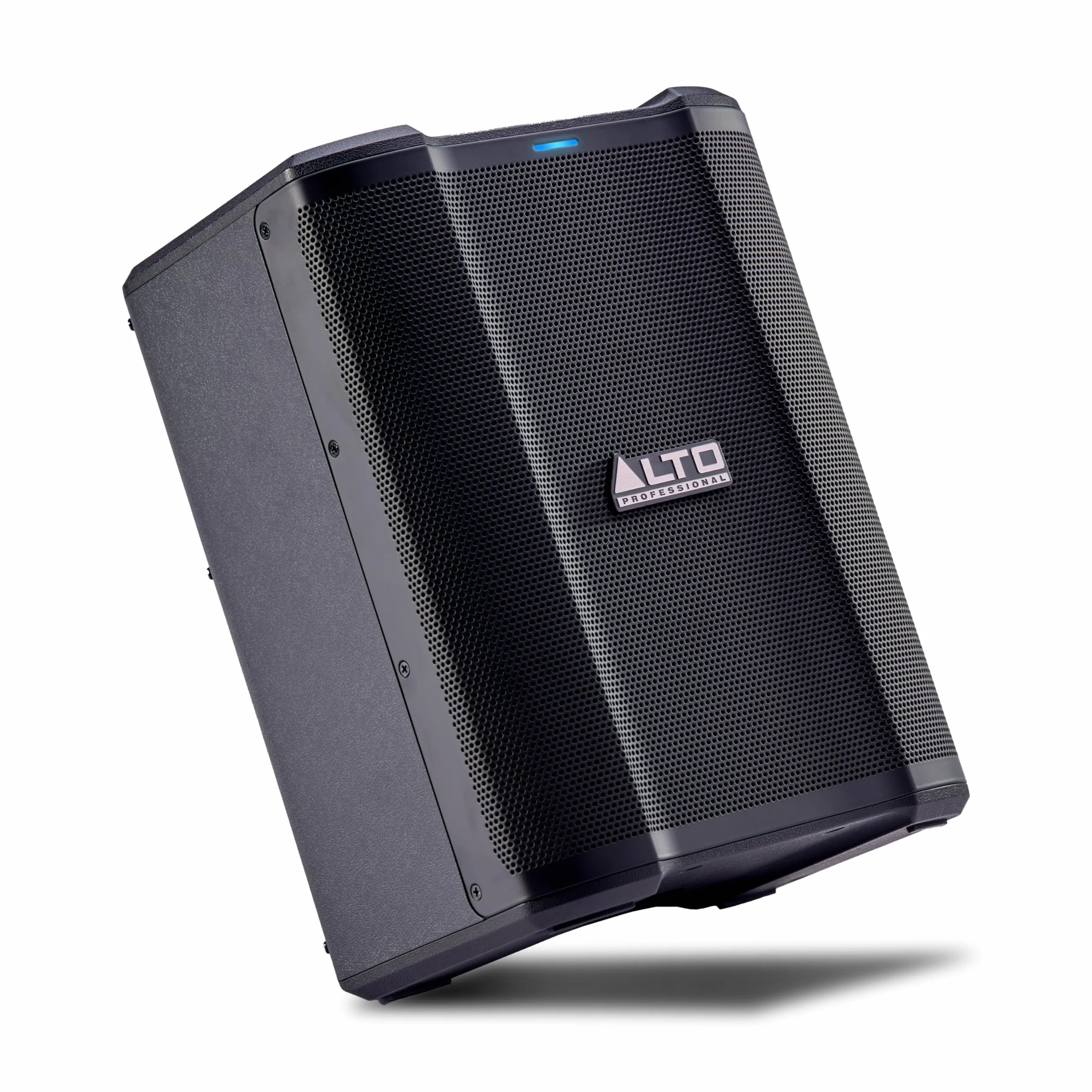 Alto Busker Altavoz Autoamplificado Portátil Grande de 200W con Bluetooth, Batería Recargable, Mesa de Mezclas 3 Canales, Alesis FX, App, Carga USB