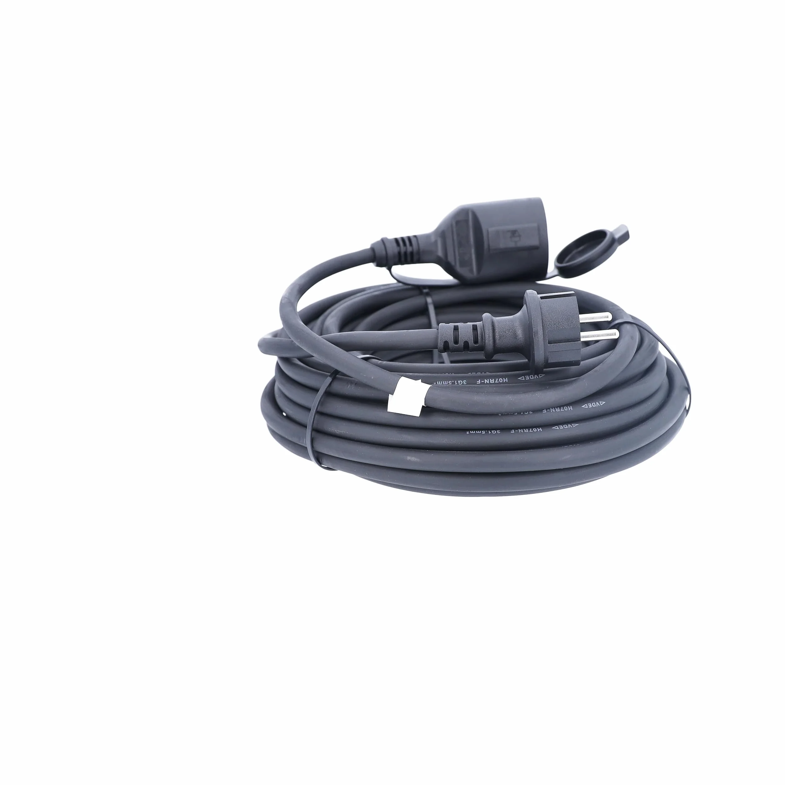 Schwabe alargador de cables 15 m H07RN-F 3G1,5 230 V 16 A 3500 W IP44 Negro