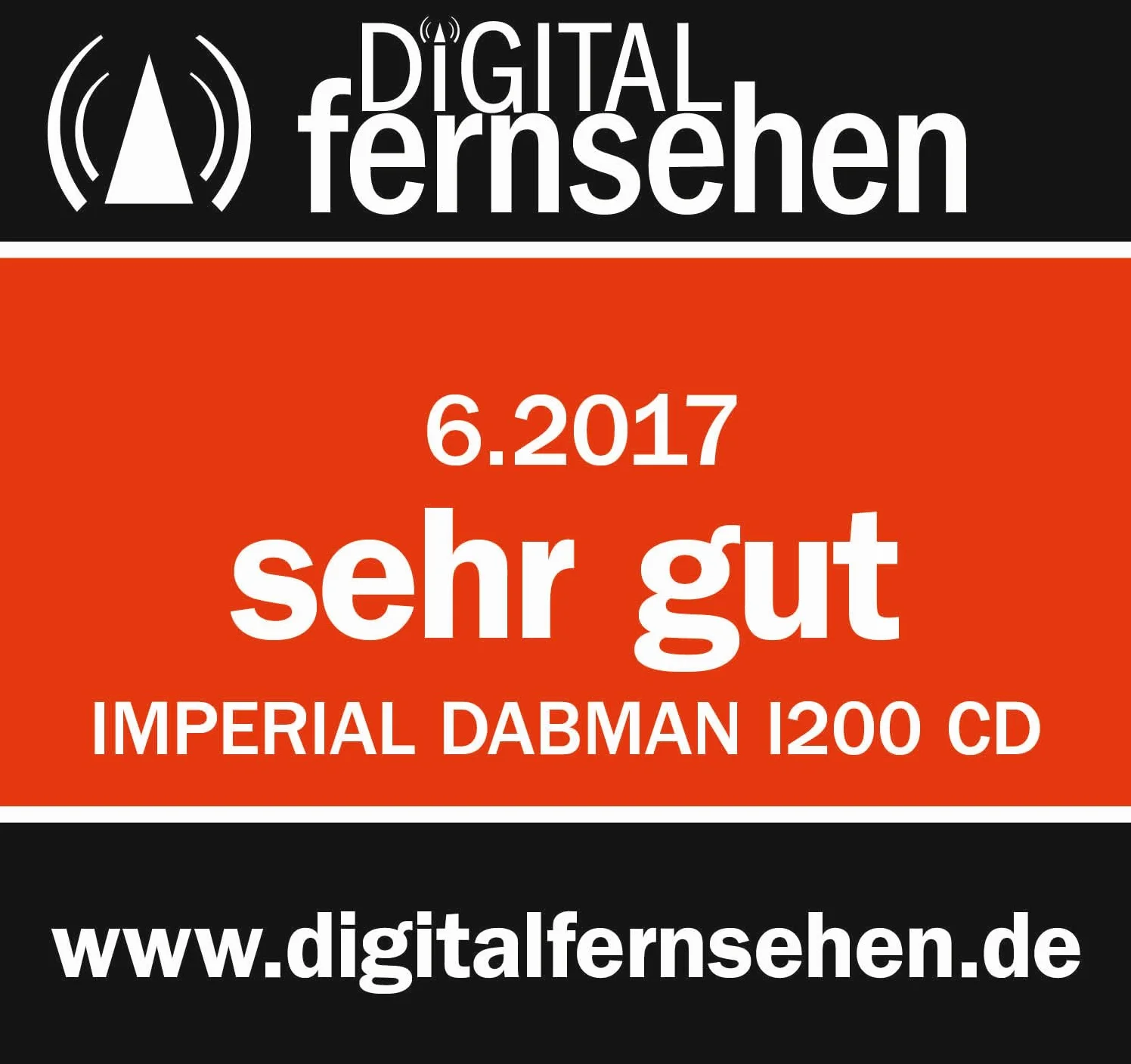 Imperial - Dabman i200 del cd, híbrido y de internet de radio, dab + / fm, cd, diferentes. madera de colores imitación