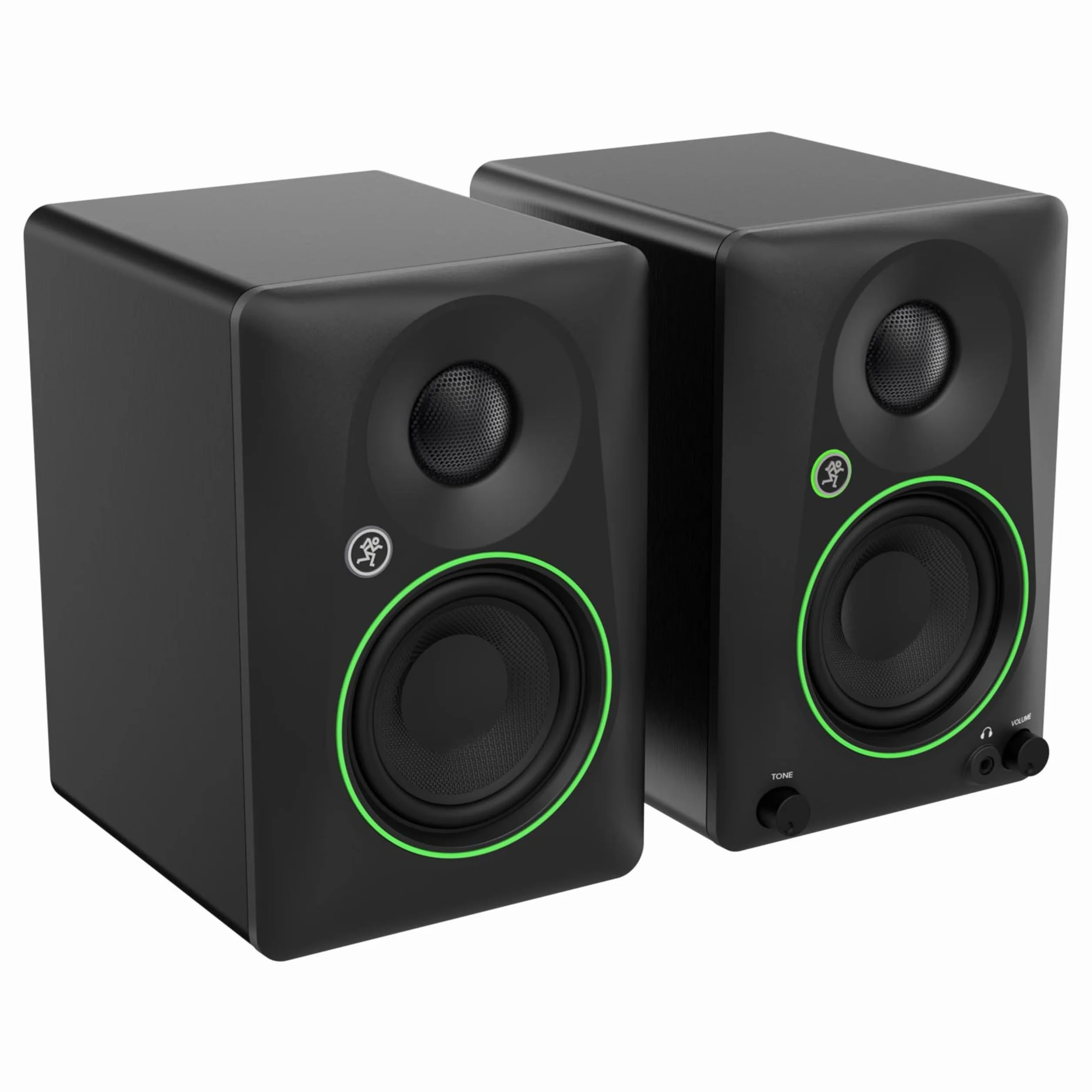Monitores de estudio activos de 3.5" Mackie CR3.5BT con control de tono y Bluetooth®