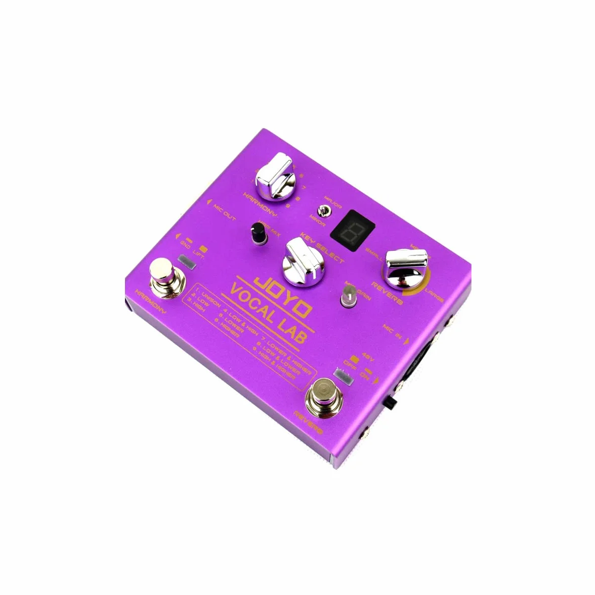 JOYO R16 Vocal Lab - Pedal Stompbox efecto armonizador