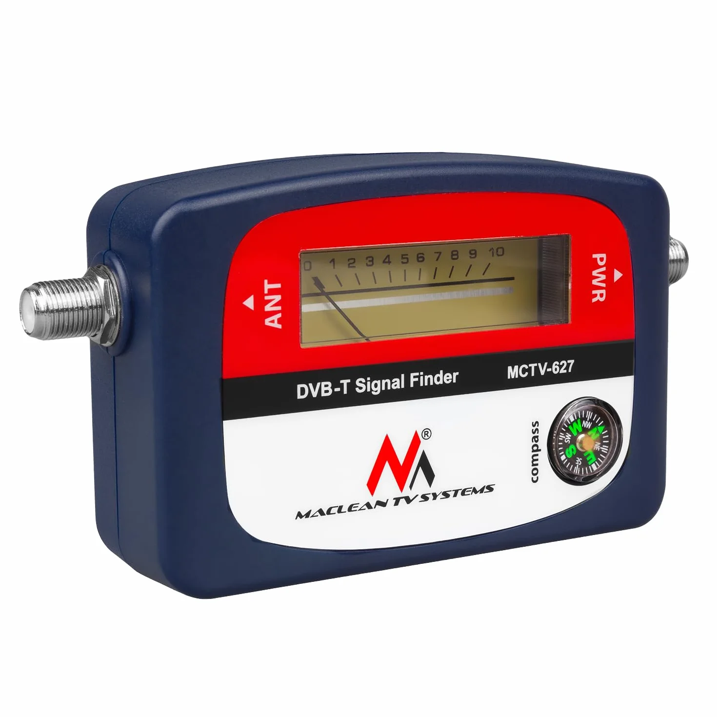 Maclean MCTV-627 - Localizador de señal terrestre DVB-T (VHF, UHF, TV, TNT)