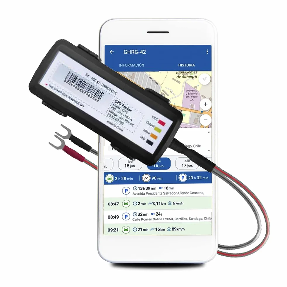 GPS7000-4G Localizador GPS de 2 Cables, Oculto para vehículos | 30 días de Servicio incluidos | Fácil autoinstalación | Tras los 30 días Puede suscribirse voluntariamente | Sin Cargos Ocultos