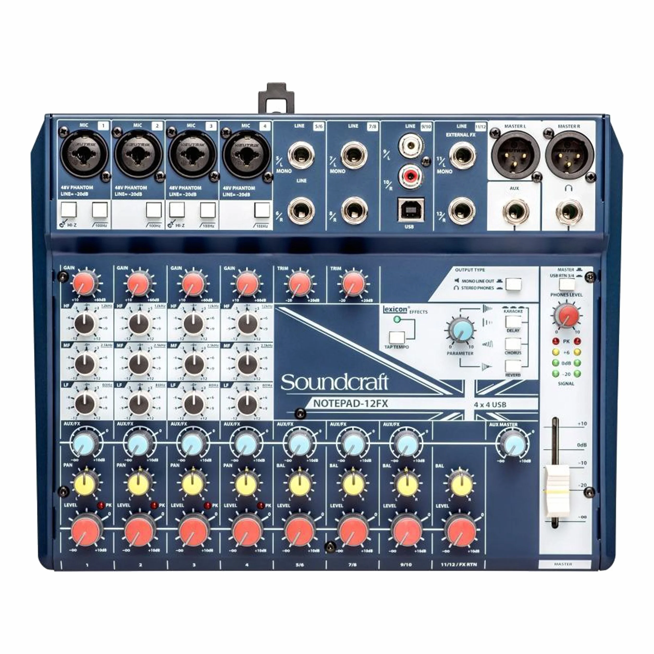 Soundcraft NOTEPAD-12FX Mezclador