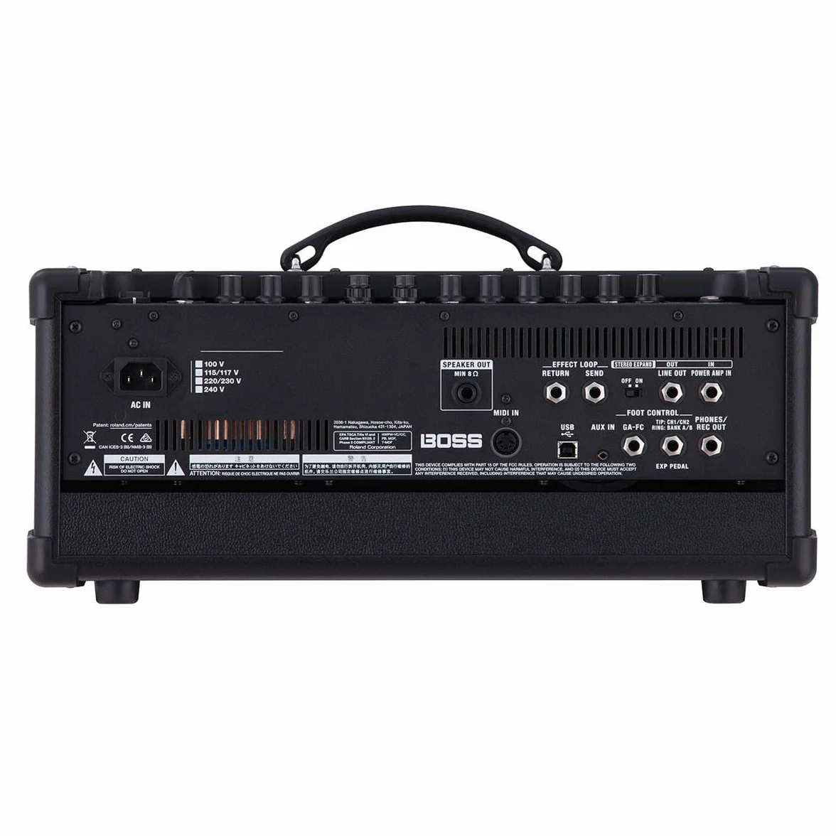 Amplificador de Guitarra BOSS Katana MKII Head — Cabezal de Amplificador de Guitarra de 100 vatios portátil con Sonido Potente para Directo