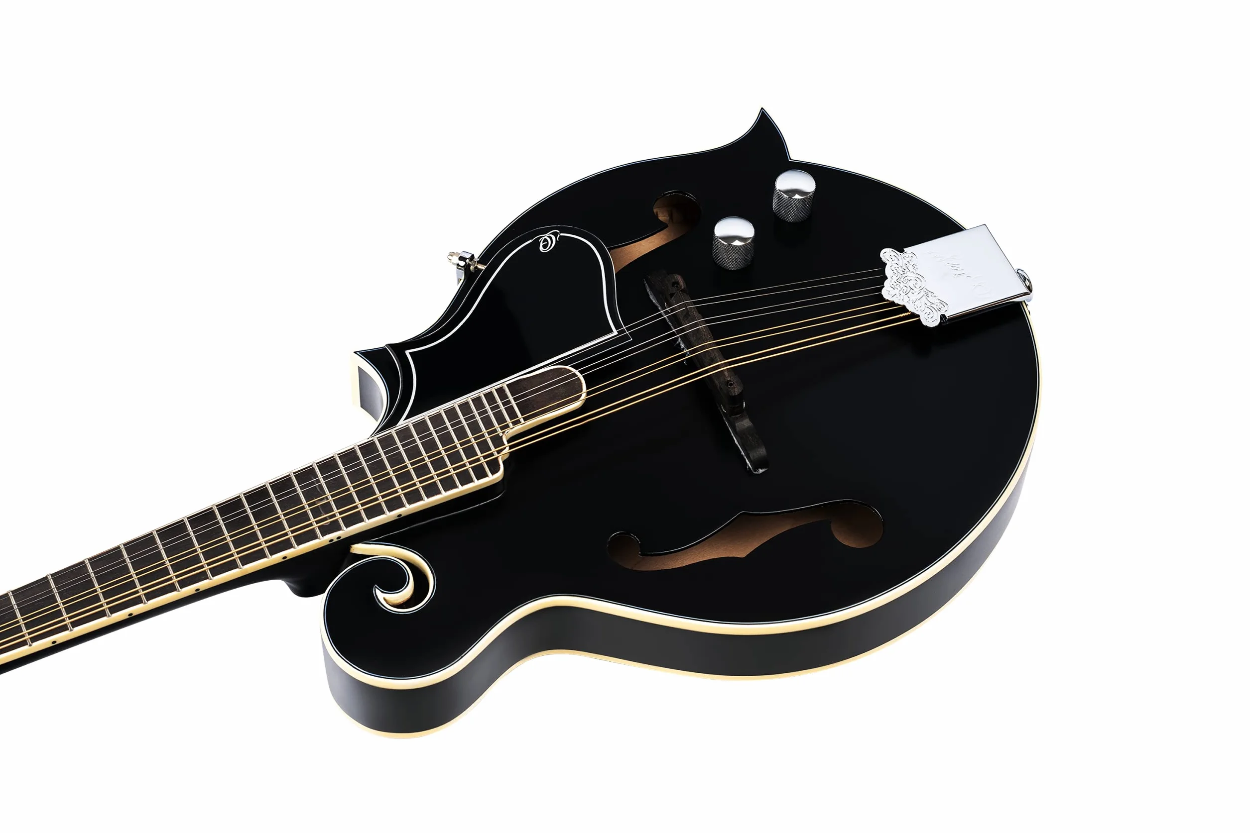 ORTEGA Mandolin F-Style Series Incluye funda BK Negro RMFE40SBK