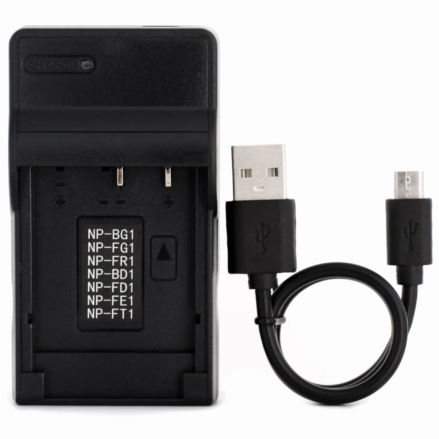 Norifon NP-BG1 USB Cargador para Sony Cyber-Shot DSC-H50 DSC-H55 DSC-H70 DSC-H90 DSC-HX30V DSC-HX5V DSC-HX7V DSC-HX9V DSC-W150 DSC-W290 DSC-W230 DSC-W220 DSC-W200 DSC-W300 DSC-W50 Cámara y Más