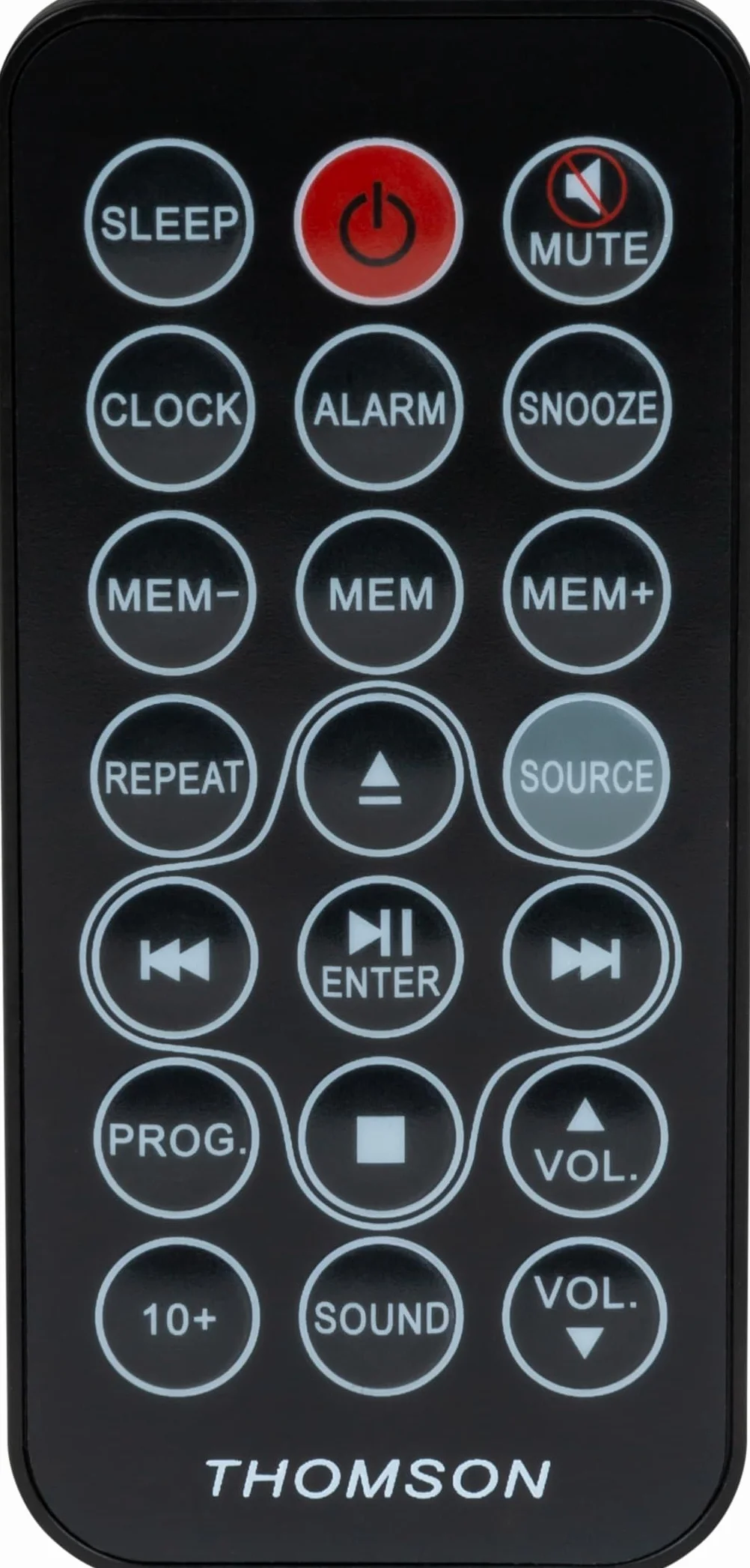Thomson MIC201IBT - Microcadena cd bluetooth, compacta HiFi, cargador por inducción, radio FM, reproductor cd, USB reproductor, puerto de carga USB, toma auricular, AUX-IN, 50W, mando a distancia.
