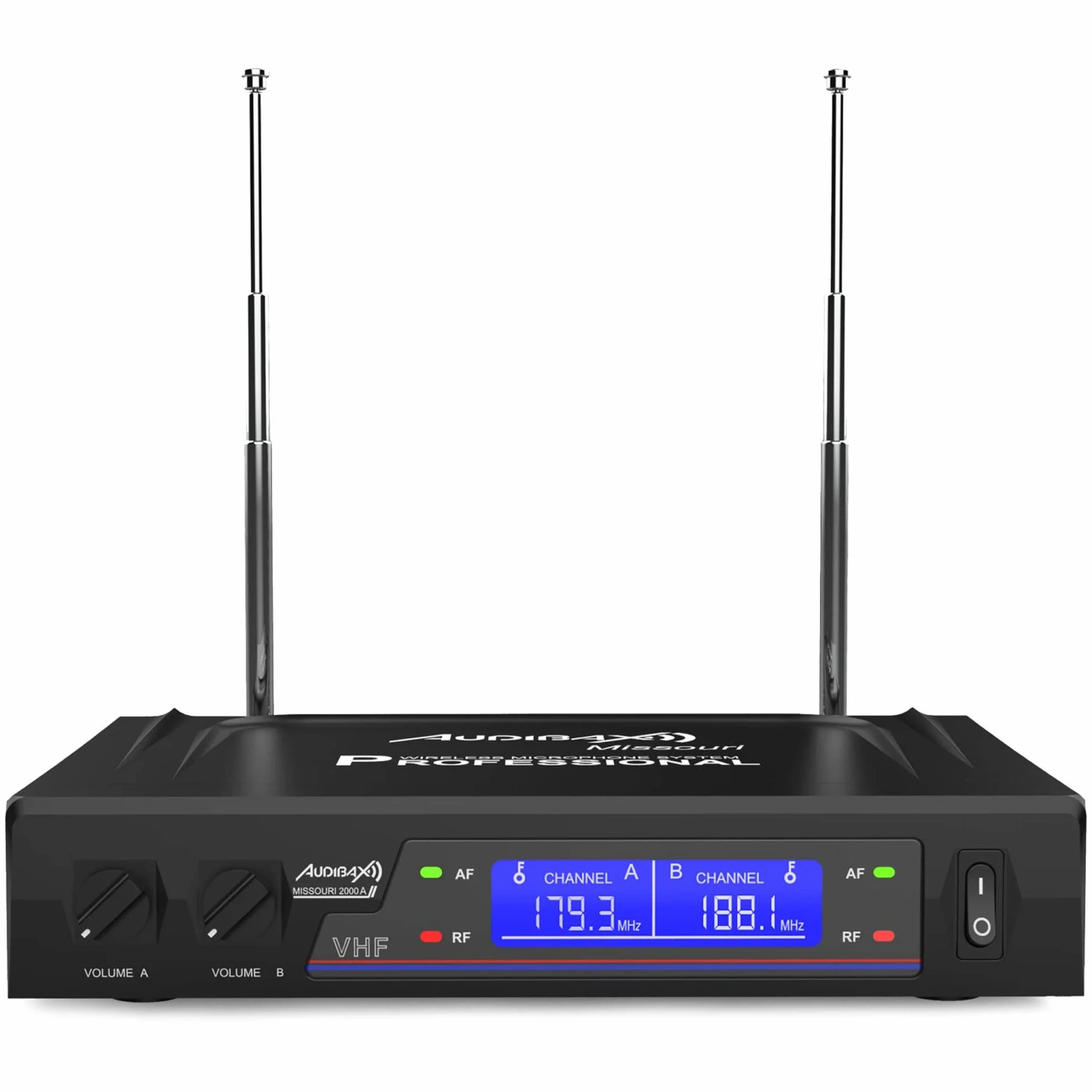 Audibax Missouri 2000 Microfono Inalambrico Mano VHF Rango A