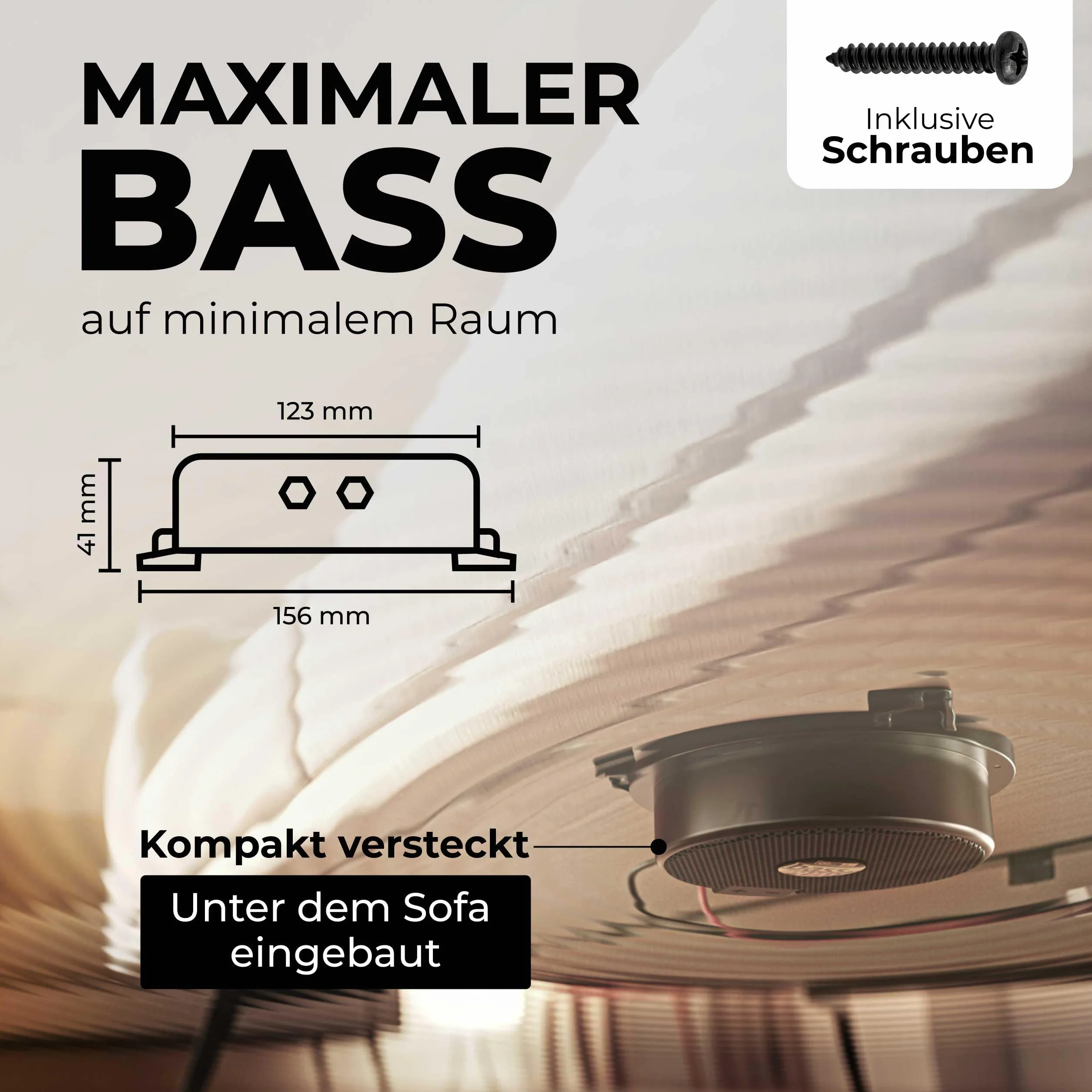 ProfiHiFi Sinuslive BassPUMP III 4 Ohm 130 x 50 mm