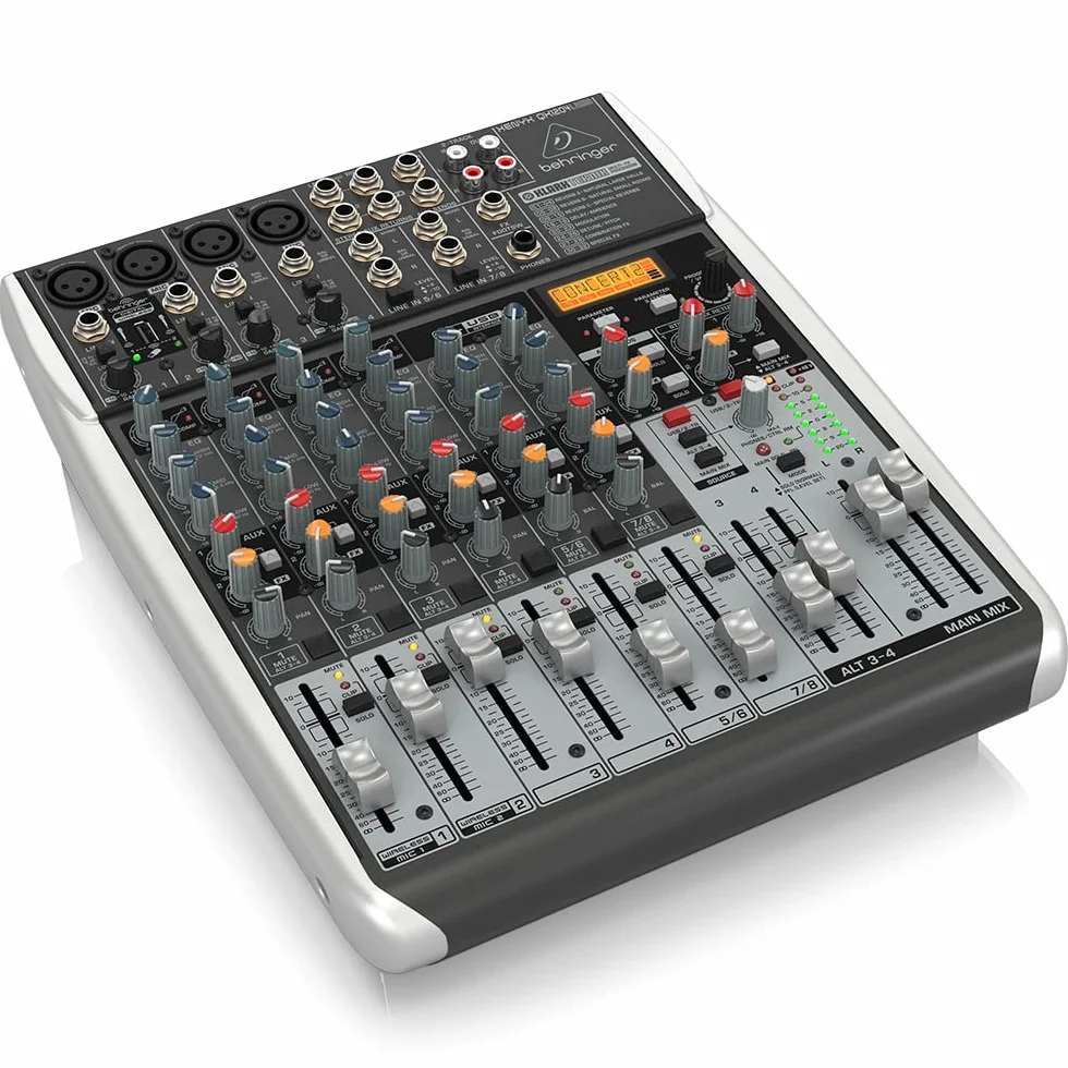 Behringer XENYX QX1204USB DJ - Mezclador para DJ