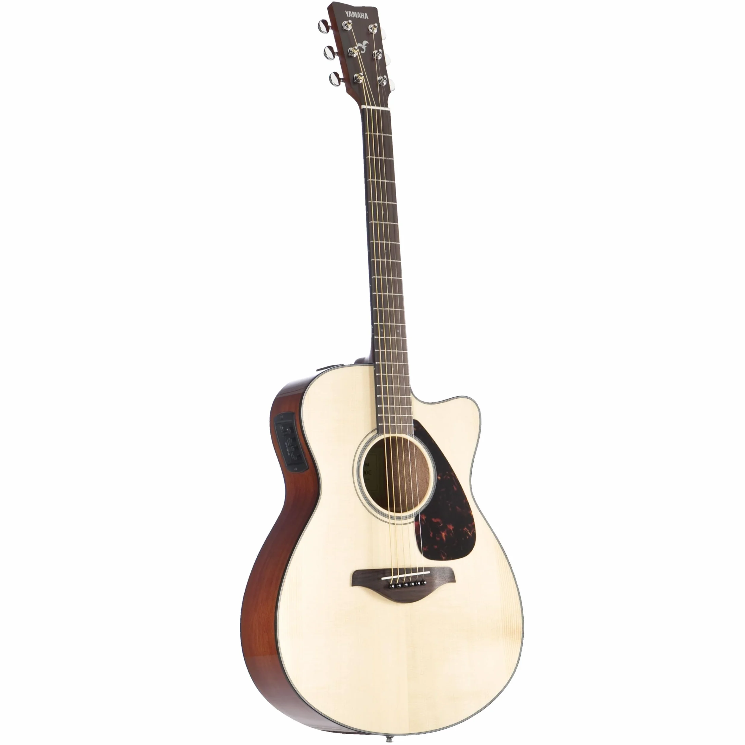 YAMAHA FSX800C - Guitarra eléctrica acústica, Marrón (Natural)