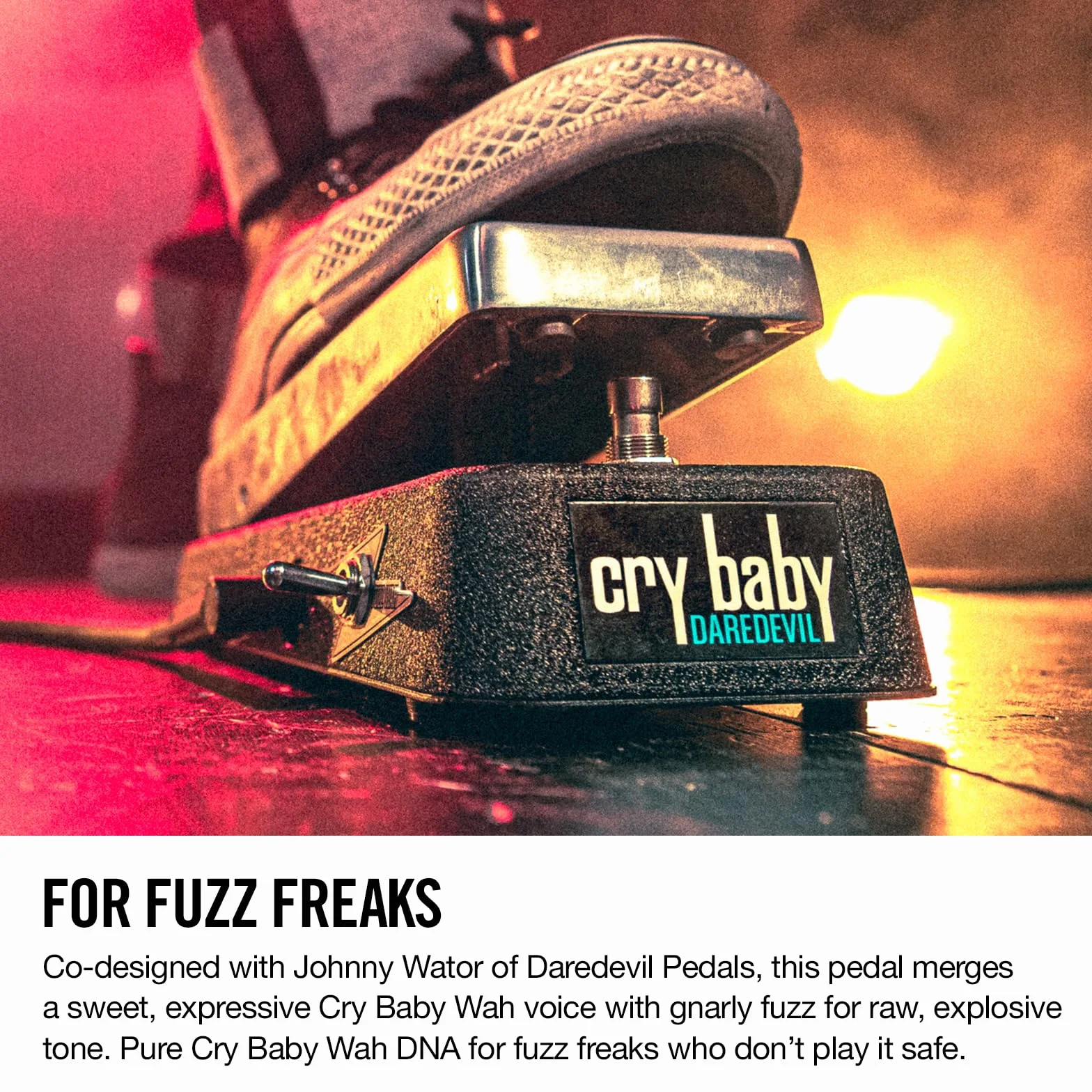 DUNLOP - Pedal - Cry Baby Daredevil Fuzz Wah