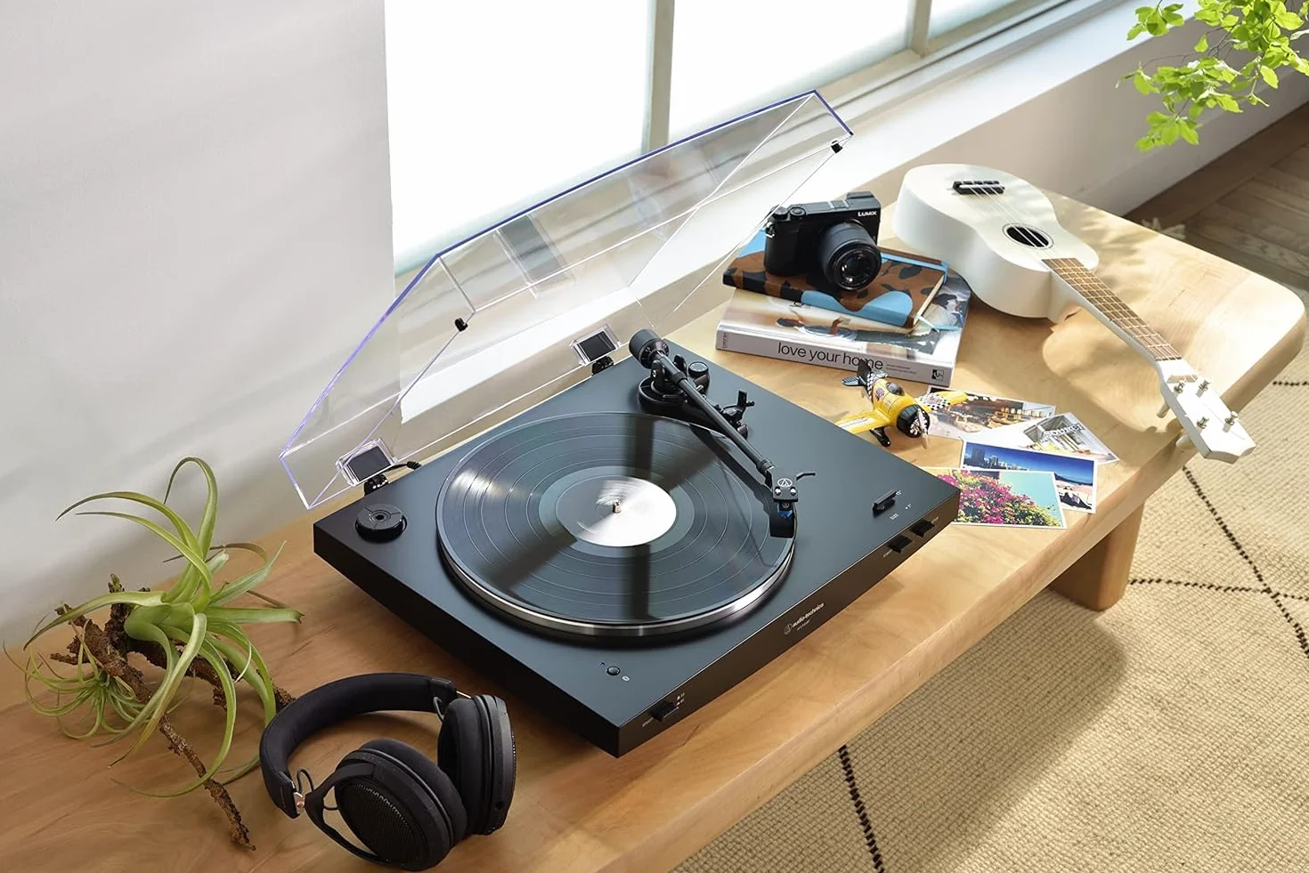 Audio-Technica LP3XBTBK Giradiscos Inalámbrico Automático Negro