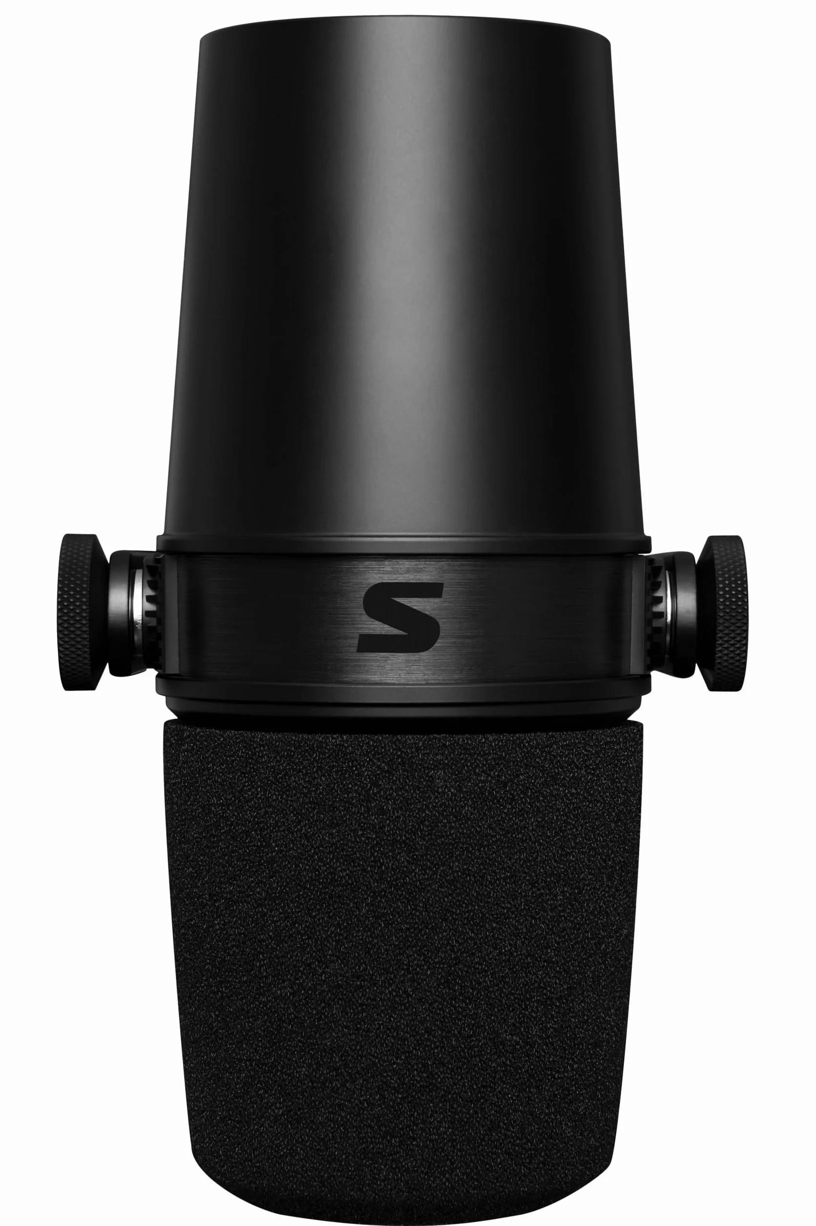 Shure MV7X XLR Podcast Microphone - Pro Dynamic Mic para podcasting y grabación Vocal, Todas Las construcciones de Metal y micrófono Compatible - Negro