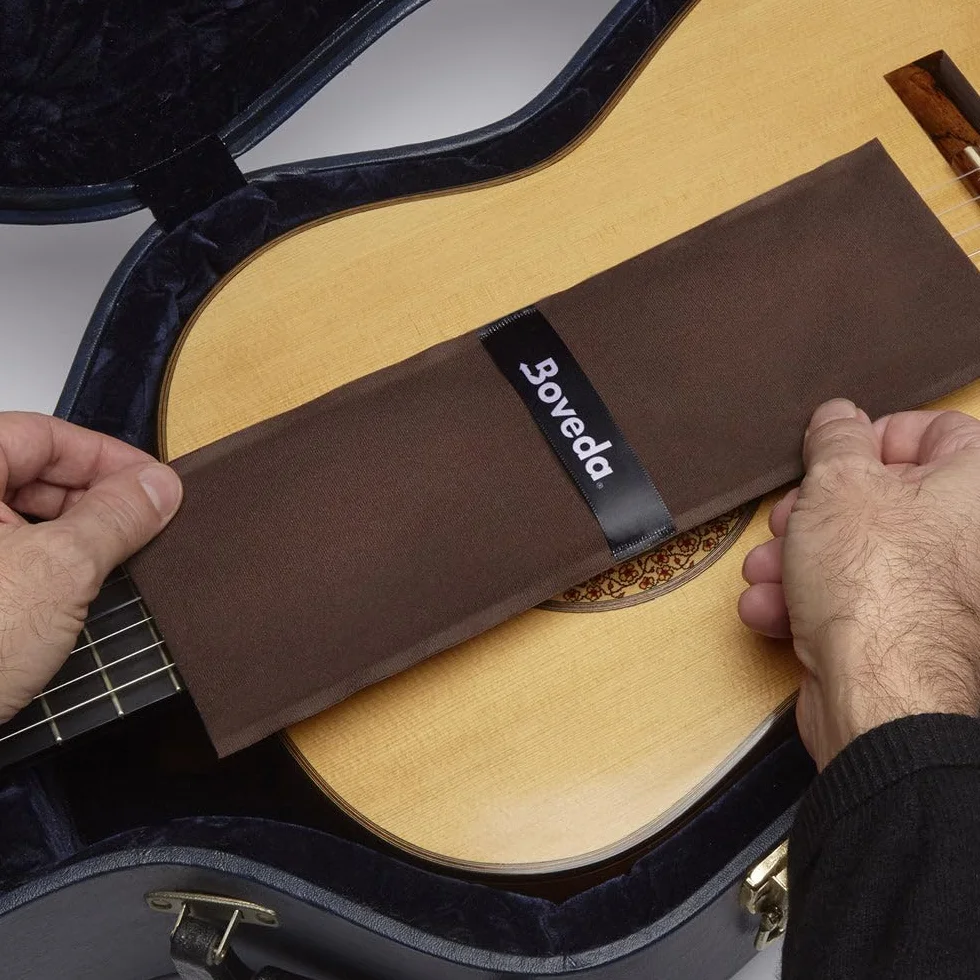Boveda Kit de iniciación de música grande – (3) 49% RH estándar Boveda – control de humedad bidireccional ideal para la mayoría de los climas, para guitarras y otros instrumentos de madera grandes