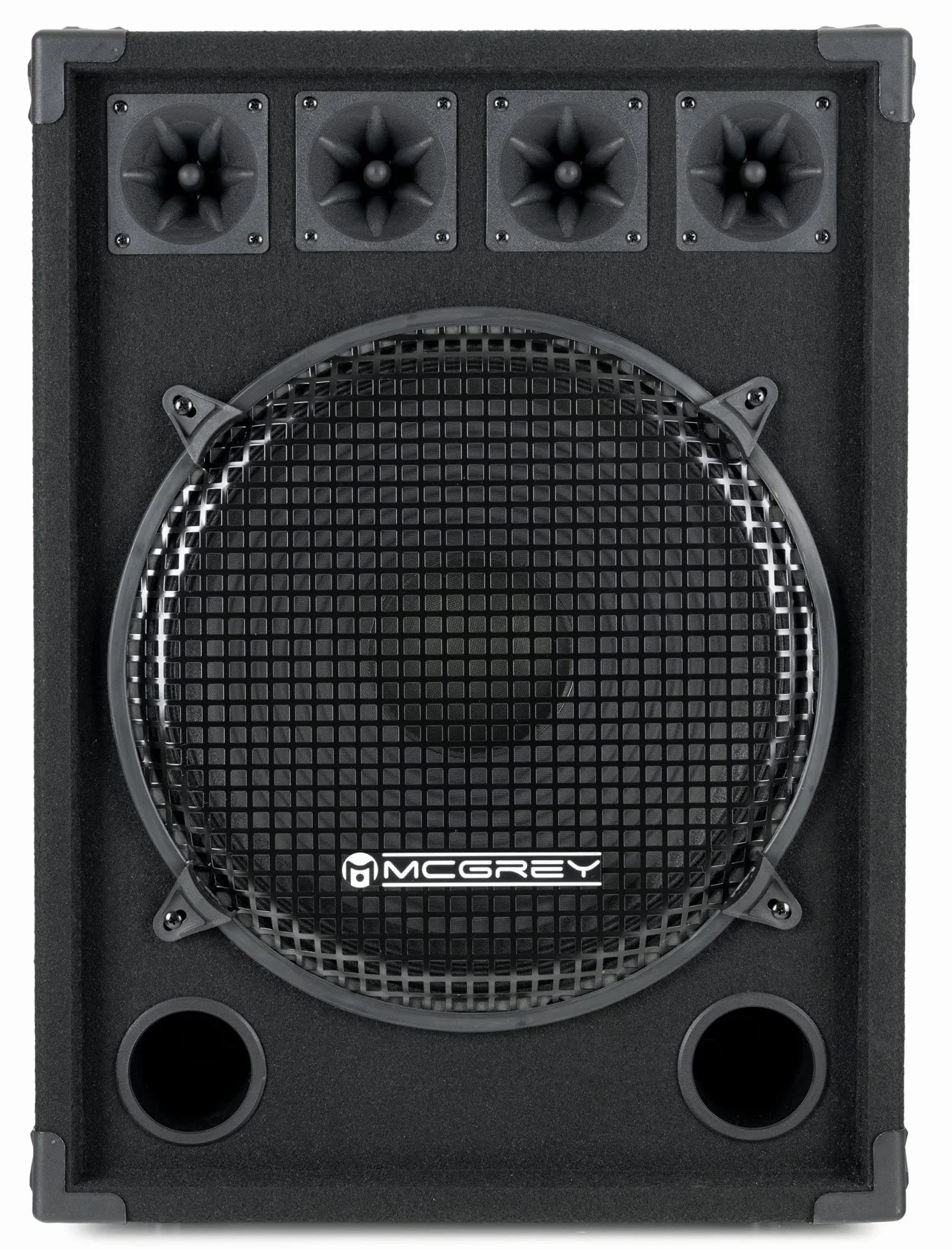 McGrey DJ-1522 Pareja de Altavoces para DJ o Sala de Fiesta 2 x 800W