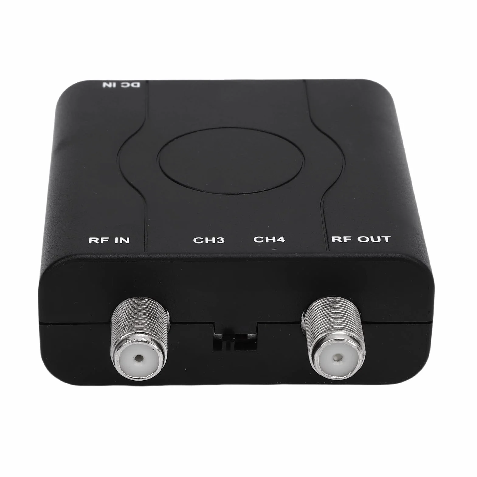Vikye Modulador HDM61 HDMI a RF, Adaptador Convertidor VHF HDMI a RF para Salida de Formato NTSC de TV, Control PLL 1080P para Consola de Juegos de TV Doméstica