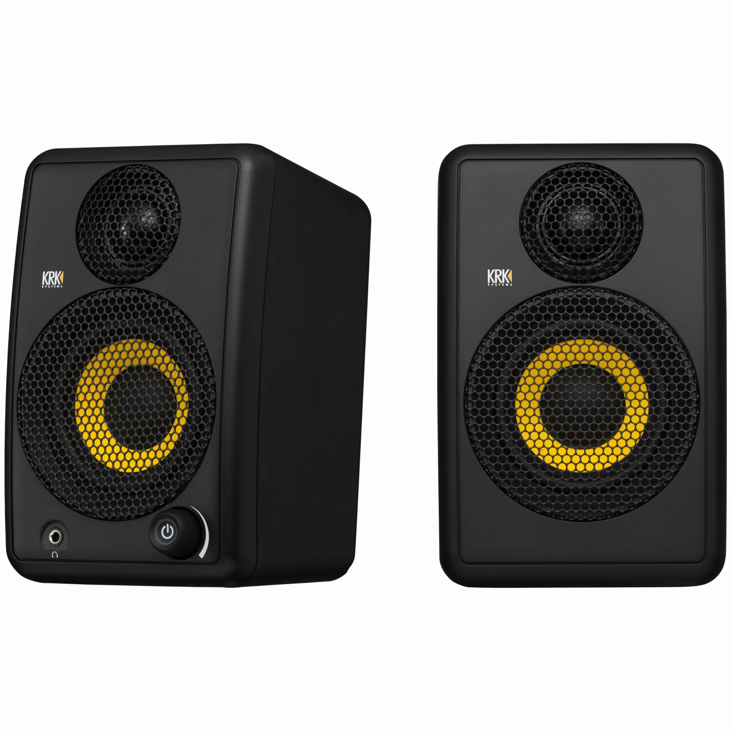 KRK GoAux 3 (Black/Yellow) - Monitor de Estudio Activo