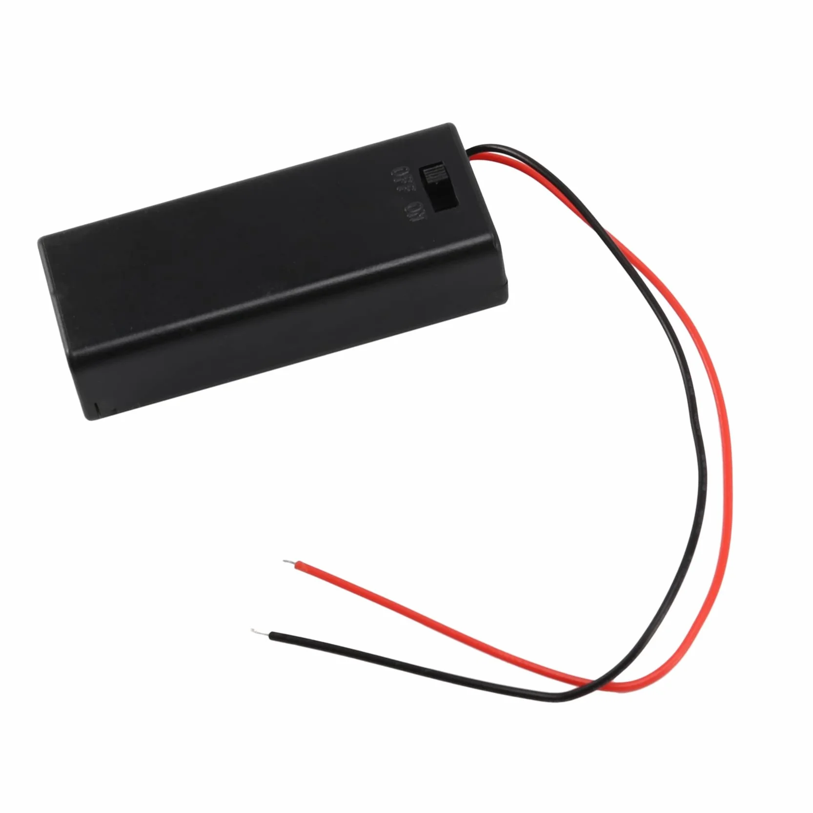 2 unidades de 2 pilas AAA de 3 V, caja de alambre de encendido/apagado con interruptor m cover