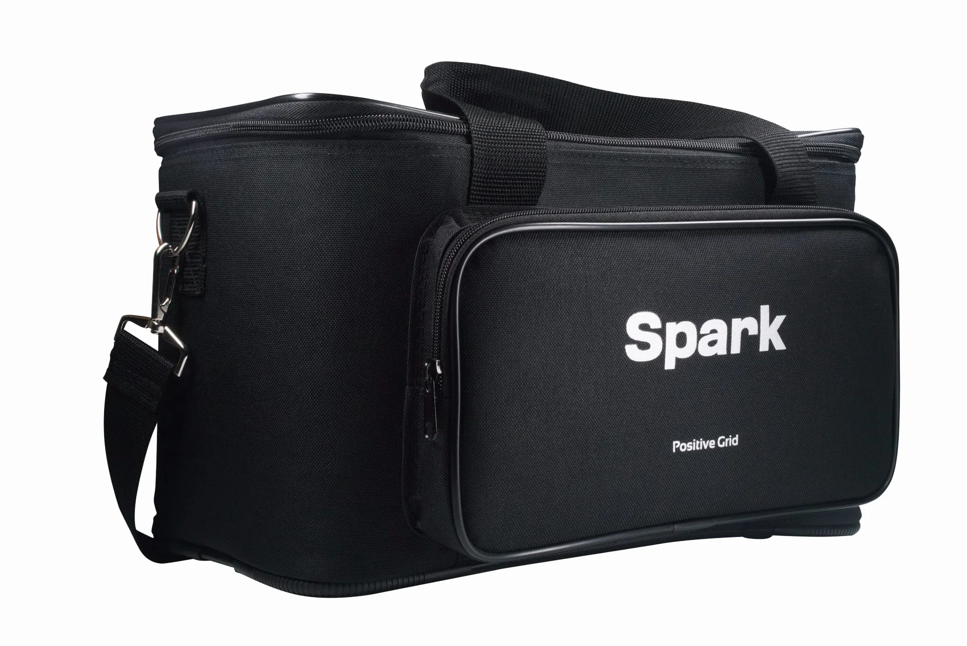Positive Grid Spark Pearl Amplificador de Guitarra con Bolsa, Amplificador Combinado de 40 vatios para Guitarra eléctrica, acústica y bajo con Spark Aplicación móvil