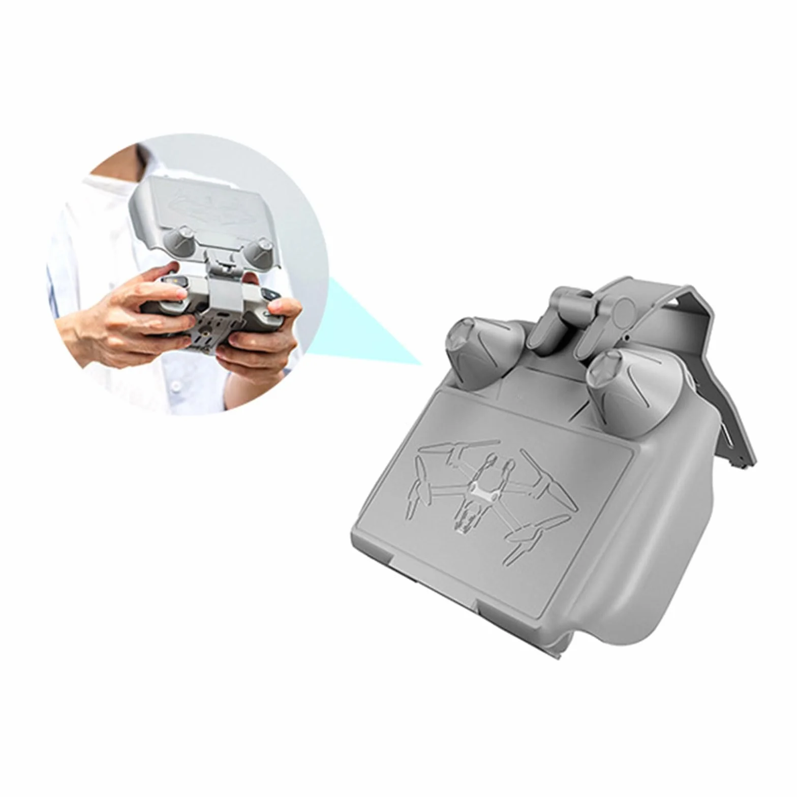 Versatilidad - Parasol remoto ABS para RC2, fácil de instalar, compatibilidad con varios modelos, control remoto