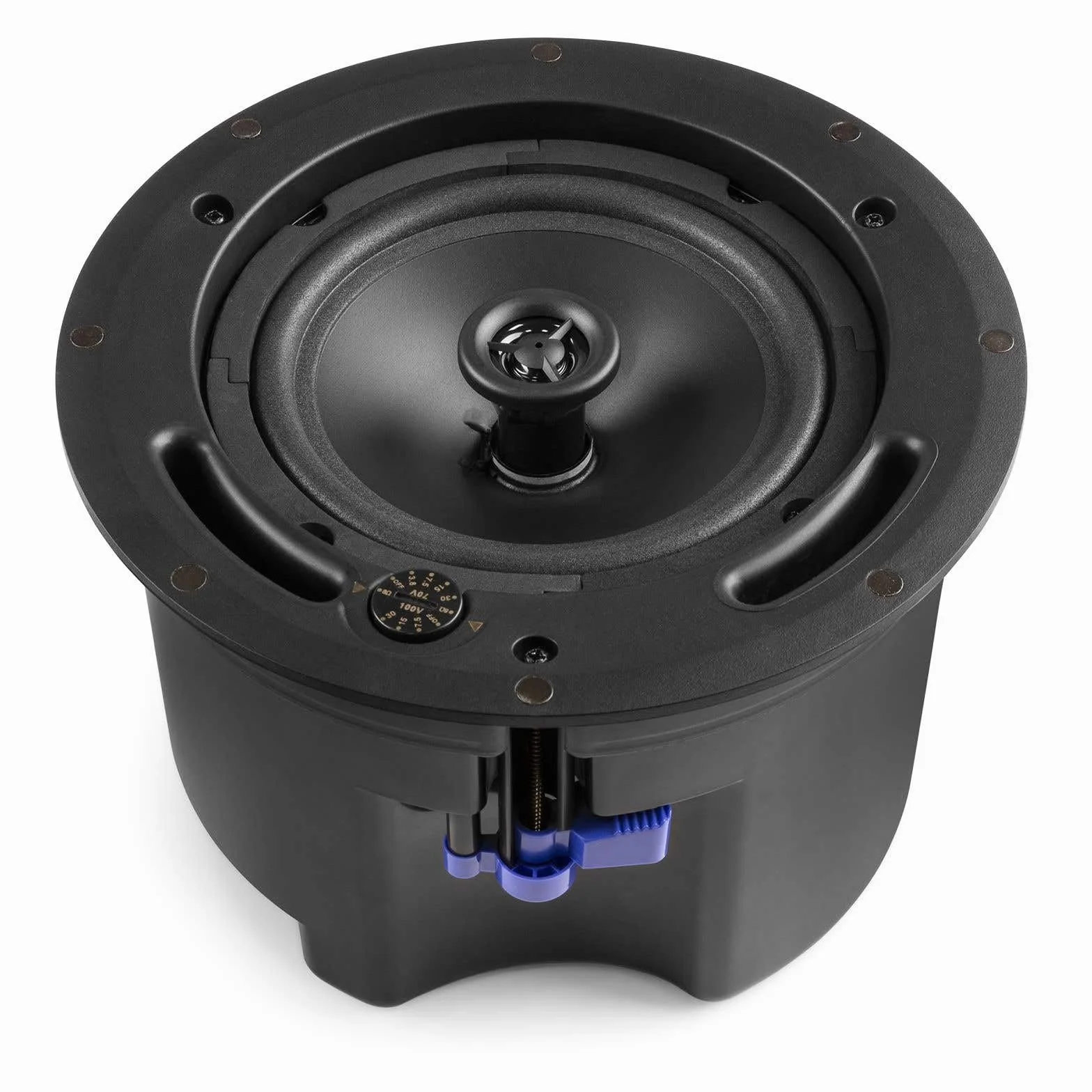 Power Dynamics PS65 Altavoz de Techo 70V,100V/16Ω - 30 vatios RMS, woofer de 6,5" megafonía, 6,5 Pulgadas, Ideal para la difusión de música de Fondo en Bares, restaurantes y hoteles.