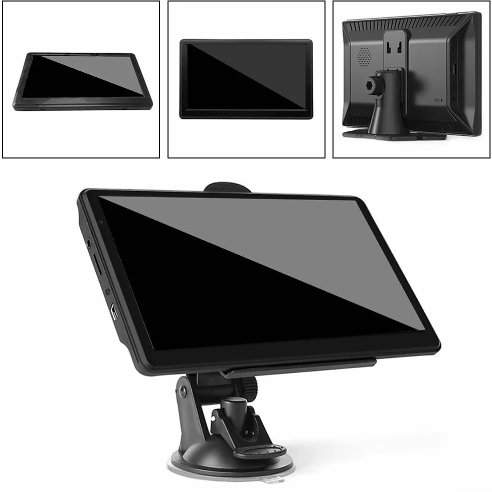 Navegador GPS 7 pulgadas para coches camiones mapas Europa Reino Unido actualizaciones de por vida
