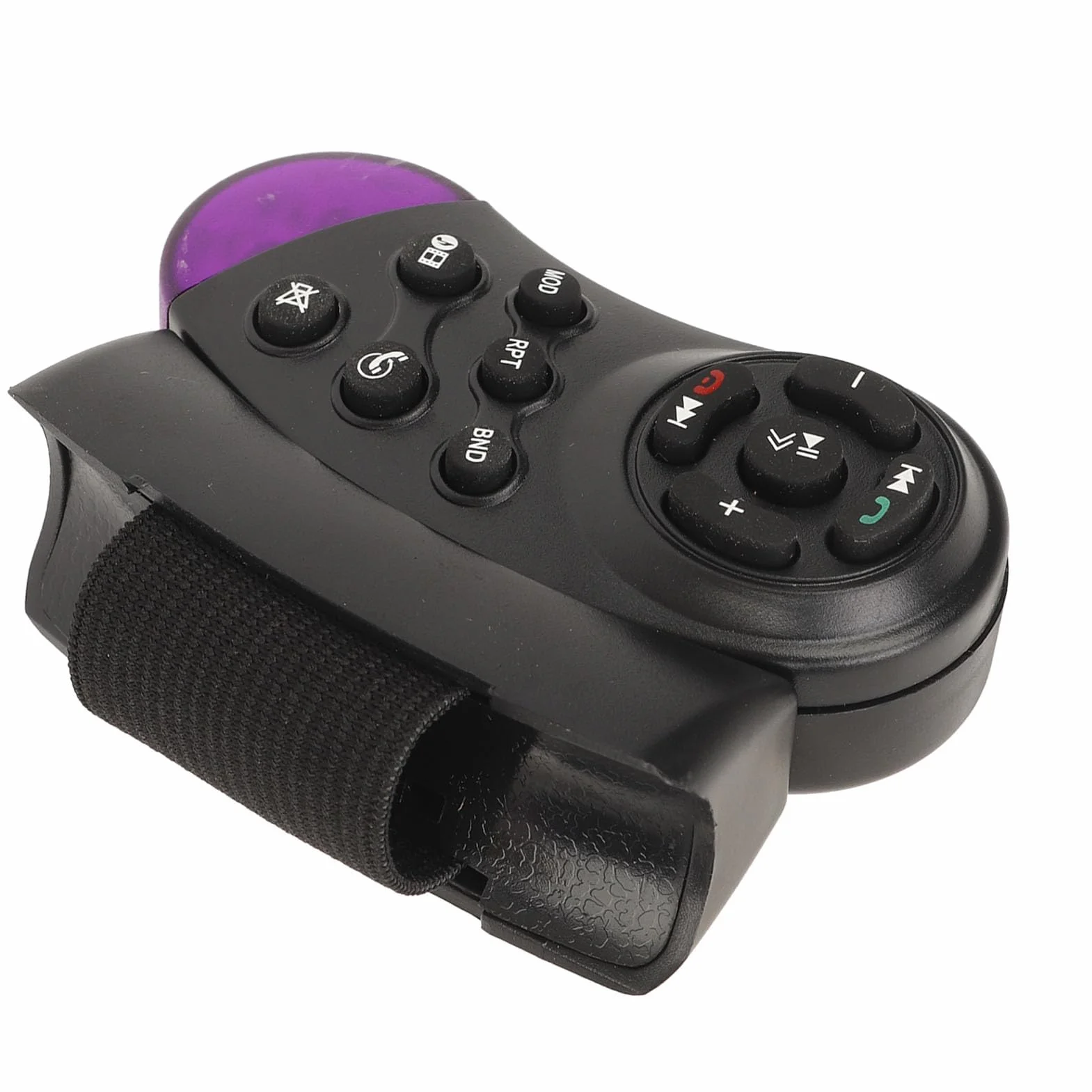 Alomejor Controlador de Volante Alcance 8M Reproductor DVD VCD Vehículos