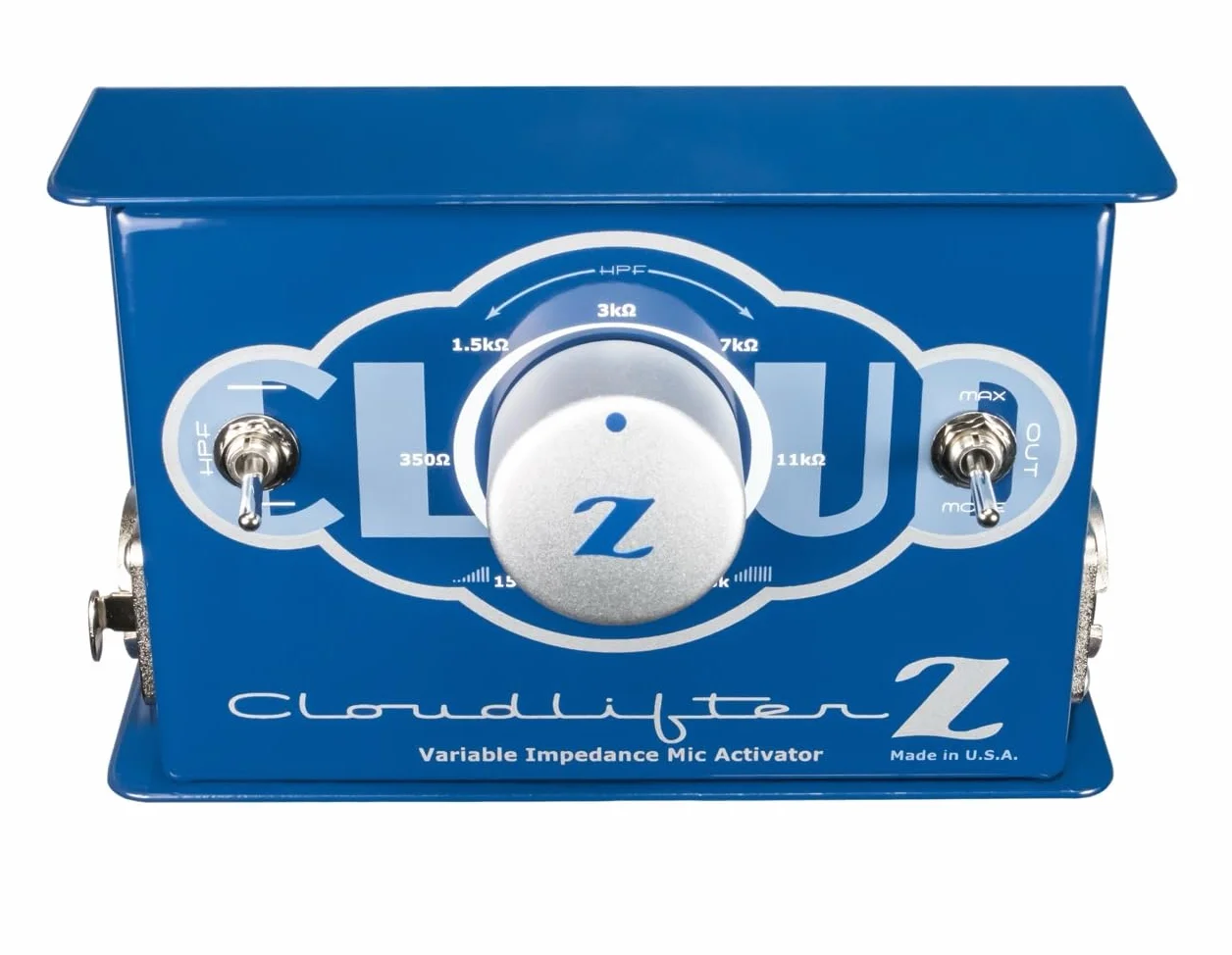 Cloud Microphones - Cloudlifter CL-Z - Activador de Micrófono Vari-Z - Preamplificador de Micrófono Ultra-Limpio con Control de Impedancia Variable - Fabricado en EE. UU.