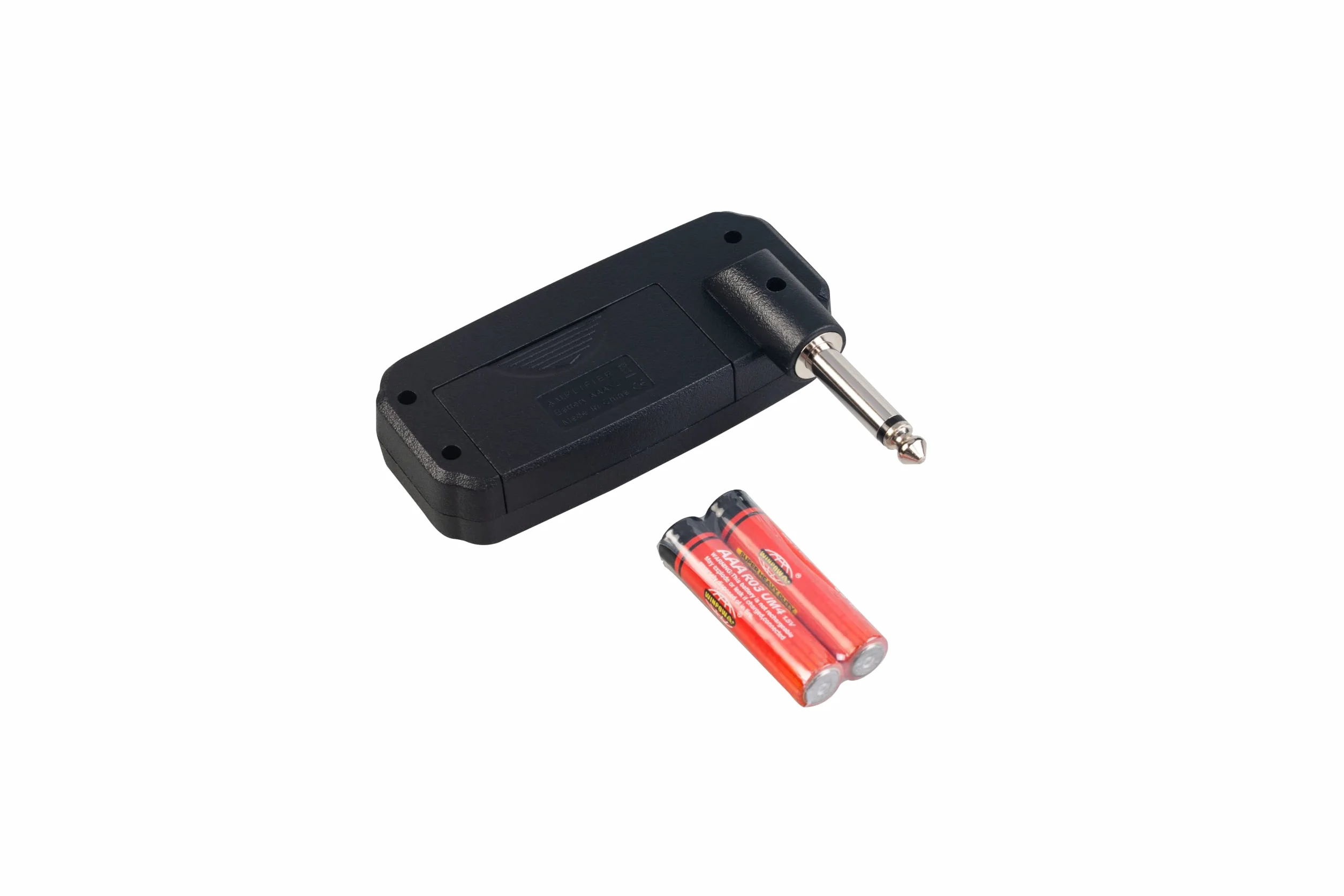 JOYO Amplificador de bolsillo para auriculares para bajo y guitarra, mini amplificador de práctica con entrada auxiliar (JA-03B)