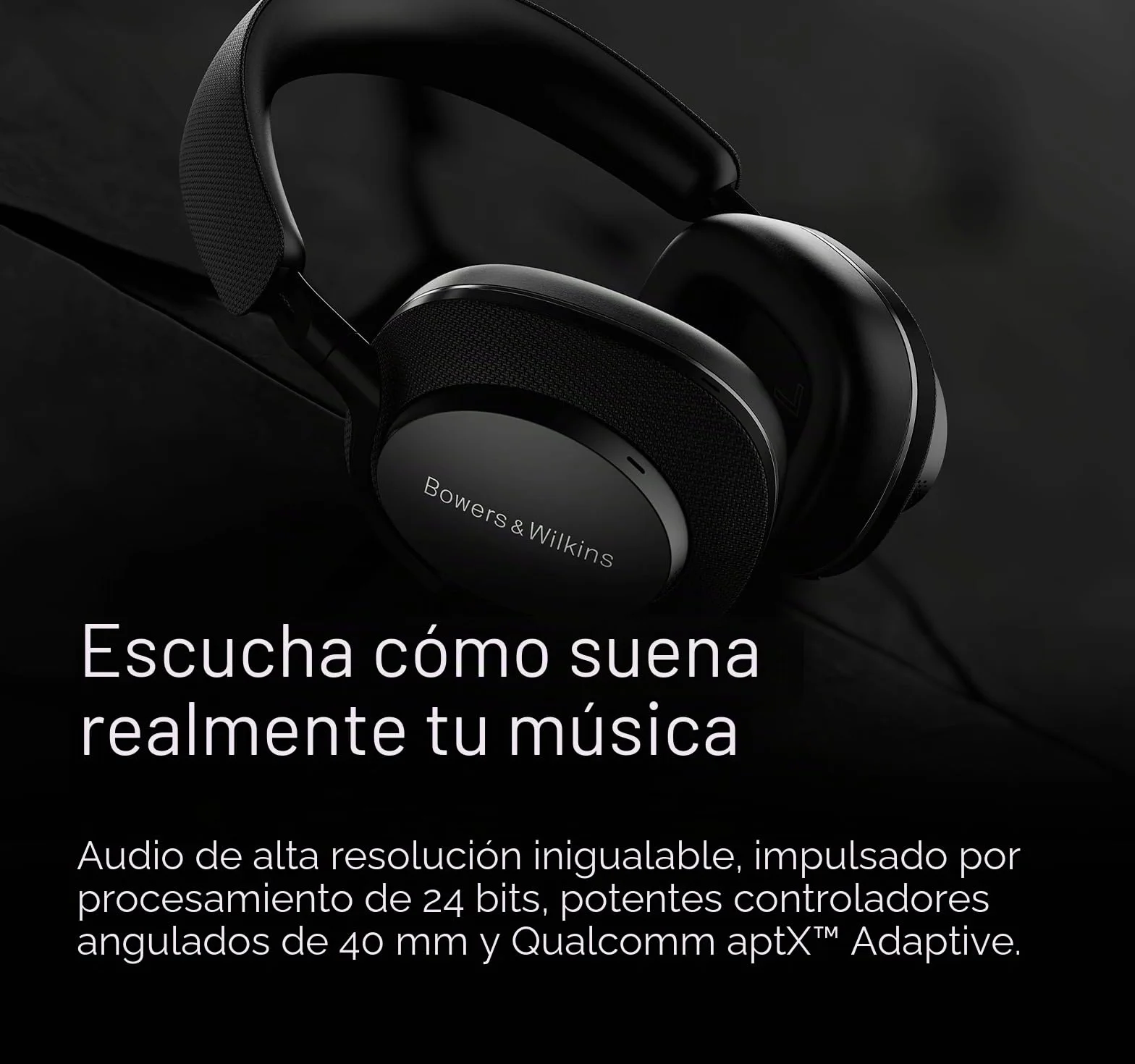 Bowers & Wilkins Auriculares inalámbricos Px7 S2e, Ocean Azul