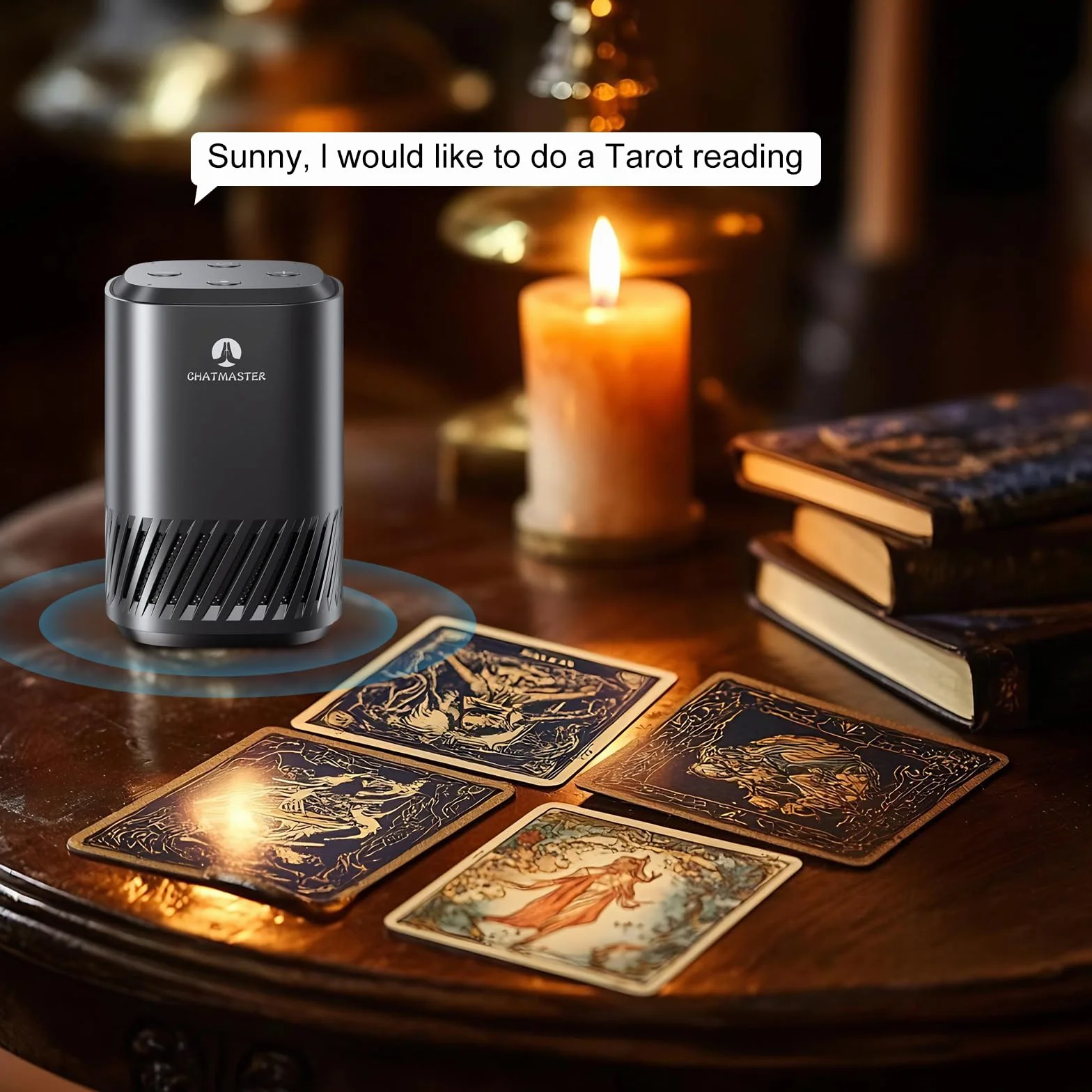 Altavoz Inteligente AI con ChatGPT y Alexa, Control de Hogar Inteligente