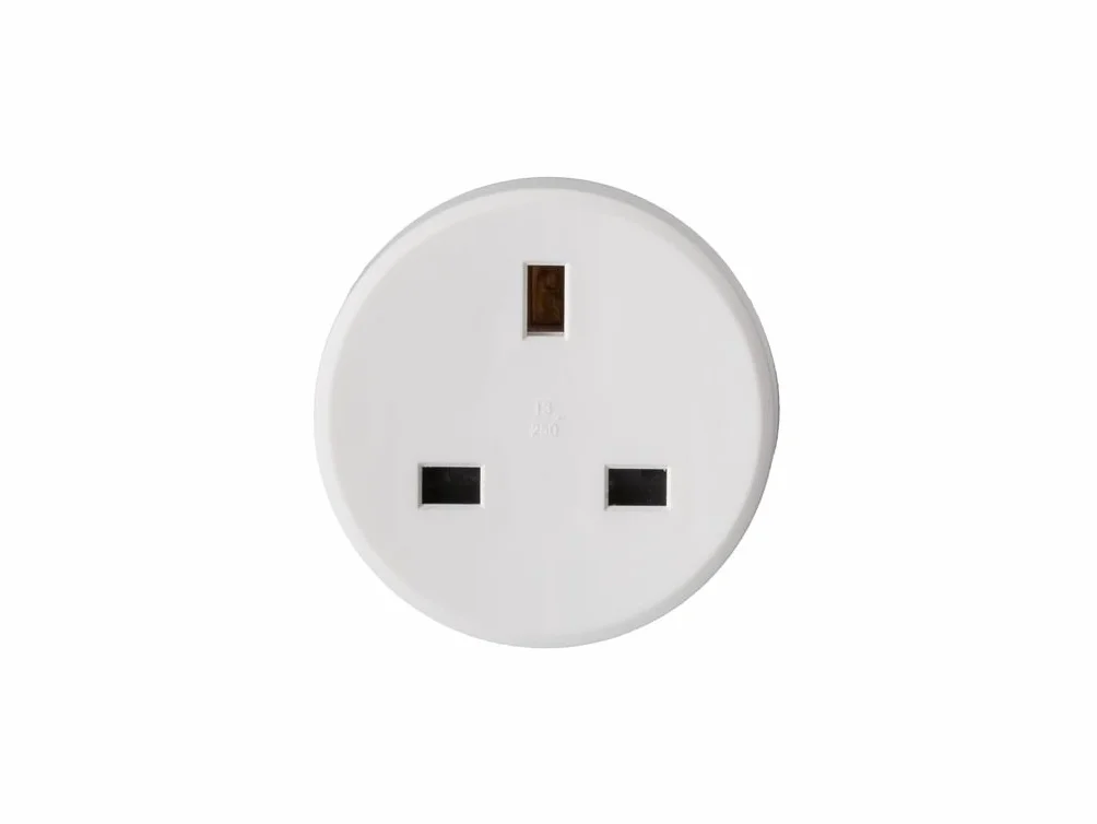Legrand 050383E Adaptador Conversor, 1380 W, 230 V, Blanco/Gris