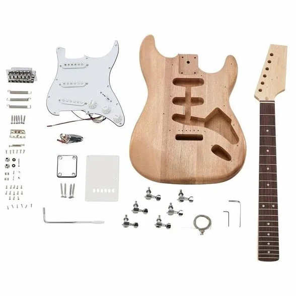 Kit de guitarra eléctrica DIY - Harley Benton Kit de guitarra eléctrica ST-Style