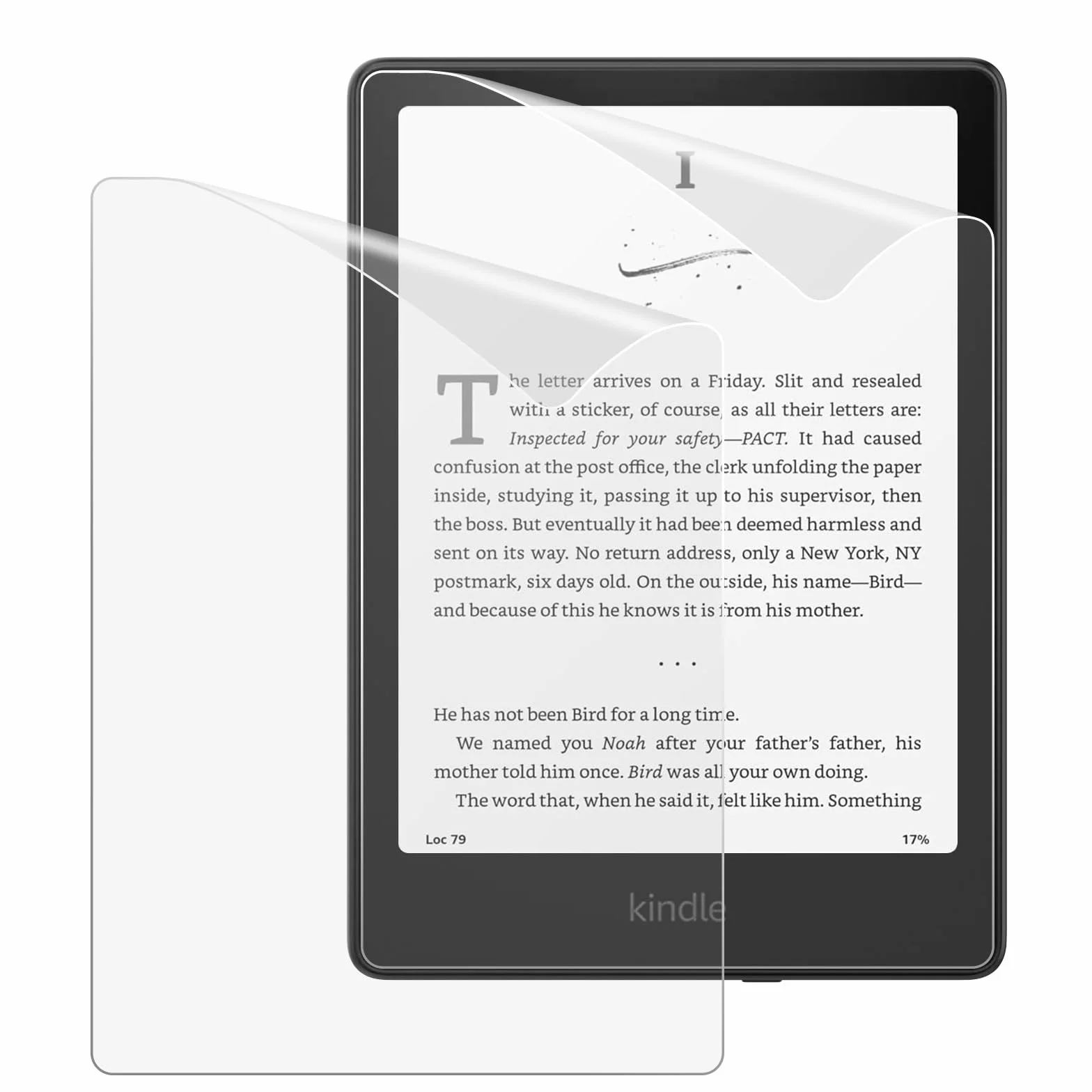 MoKo 2 Pack Protectores de Pantalla Mate para Kindle Paperwhite 7 Pulgadas 12ª Generación 2024 y Kindle Colorsoft Signature Edition, PET Premium Antirreflejos para Boox Go 7,Kobo Libra