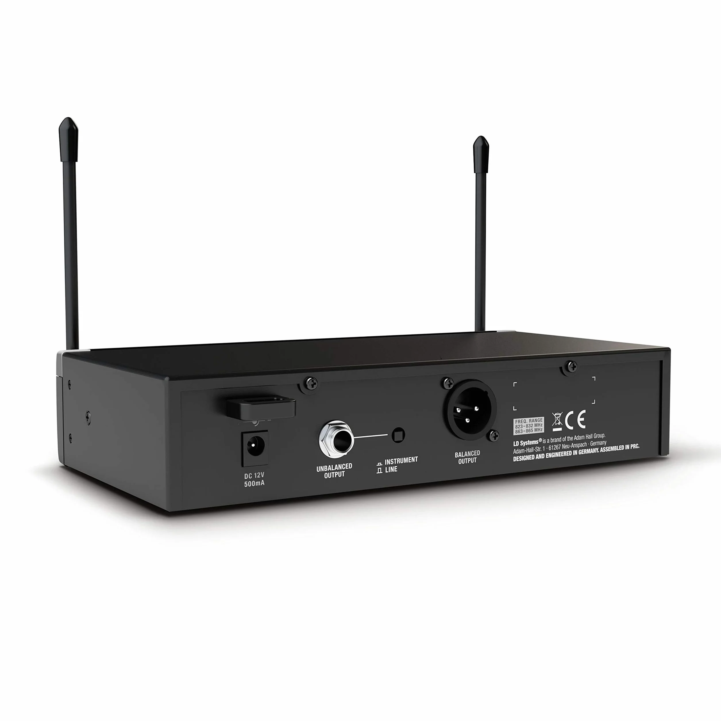 LD Systems U308 BPH - Sistema inalámbrico con petaca y micrófono de diadema - 863 - 865 MHz + 823 - 832 MHz