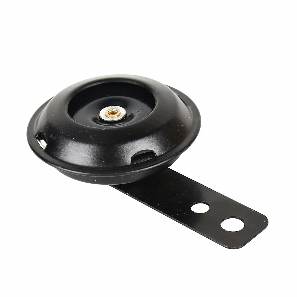 Altavoces de bocina 105db impermeables redondos 12V 1.5A universal para motocicleta coche scooter kit fuerte negro altavoz de cuerno alto