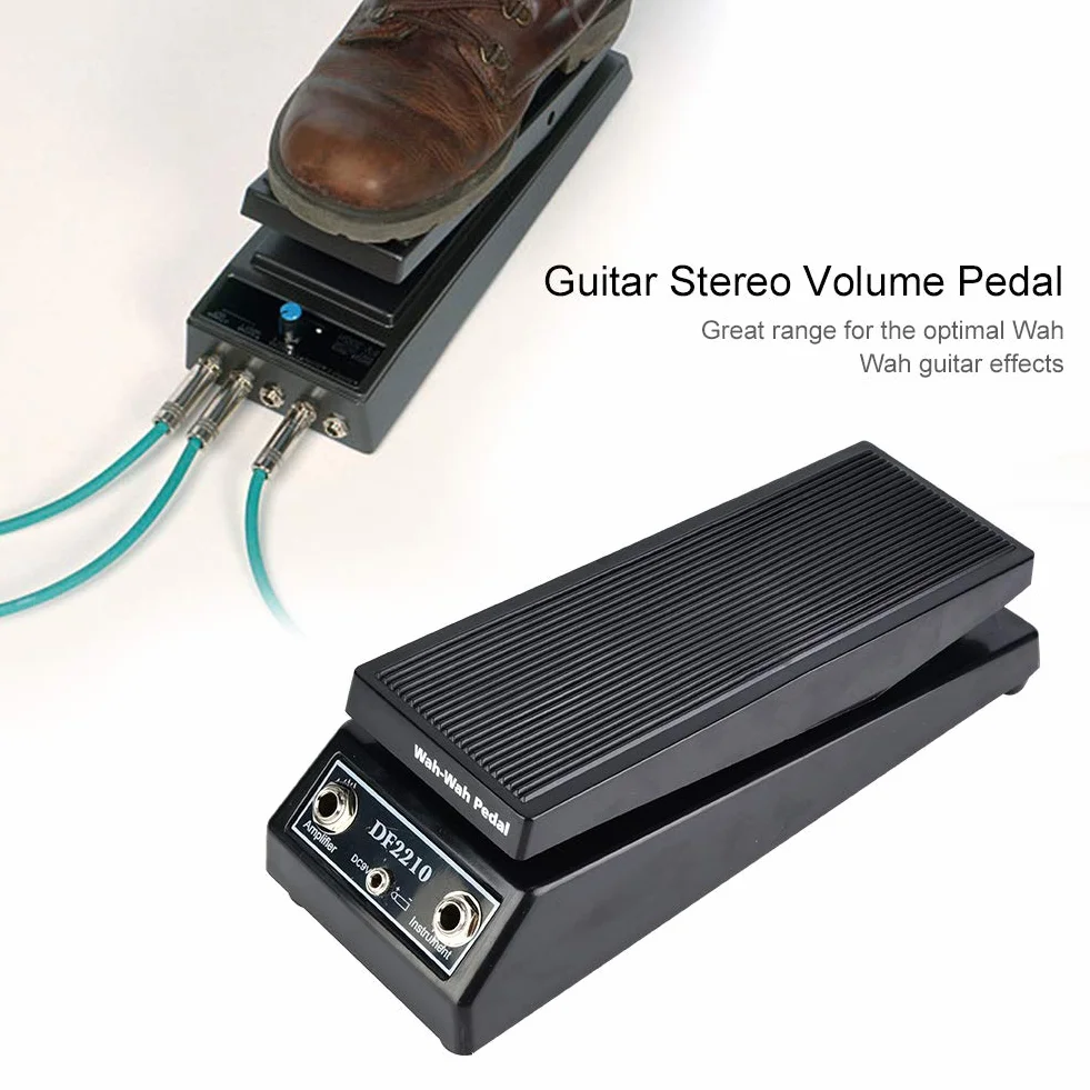 Wah Pedal para Guitarra, wah Pedal, Pedal de Efecto de Guitarra Multi wah, Banda para DJ