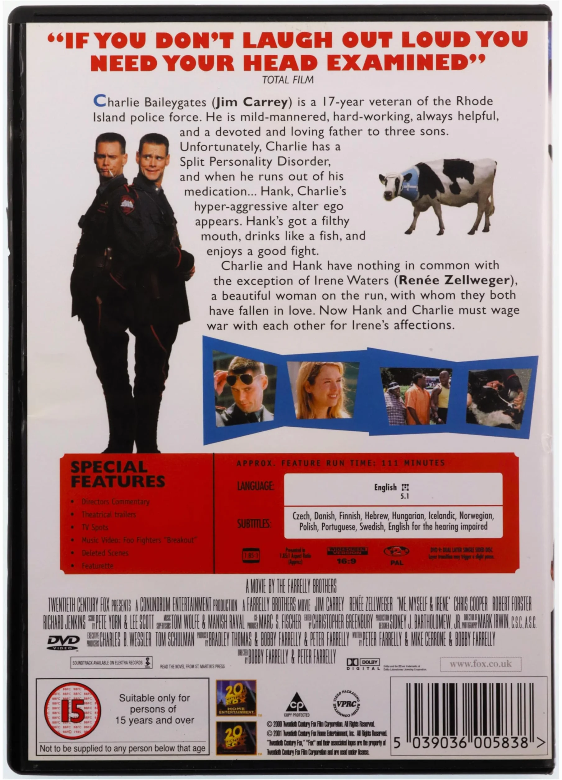 Me, Myself & Irene [Reino Unido] [DVD]