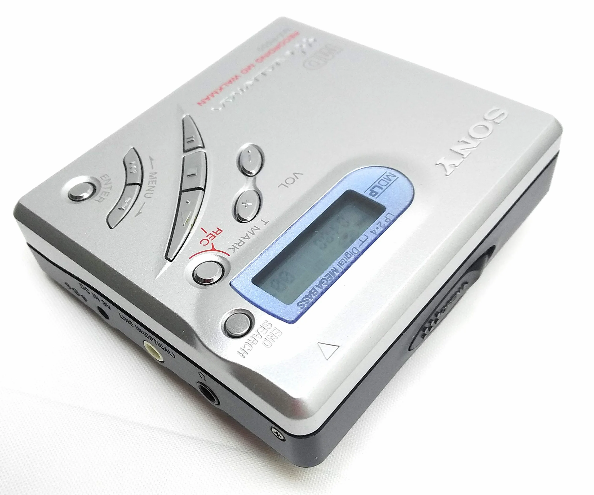 Sony MZ-R500/S - Reproductor portátil Mini Disc